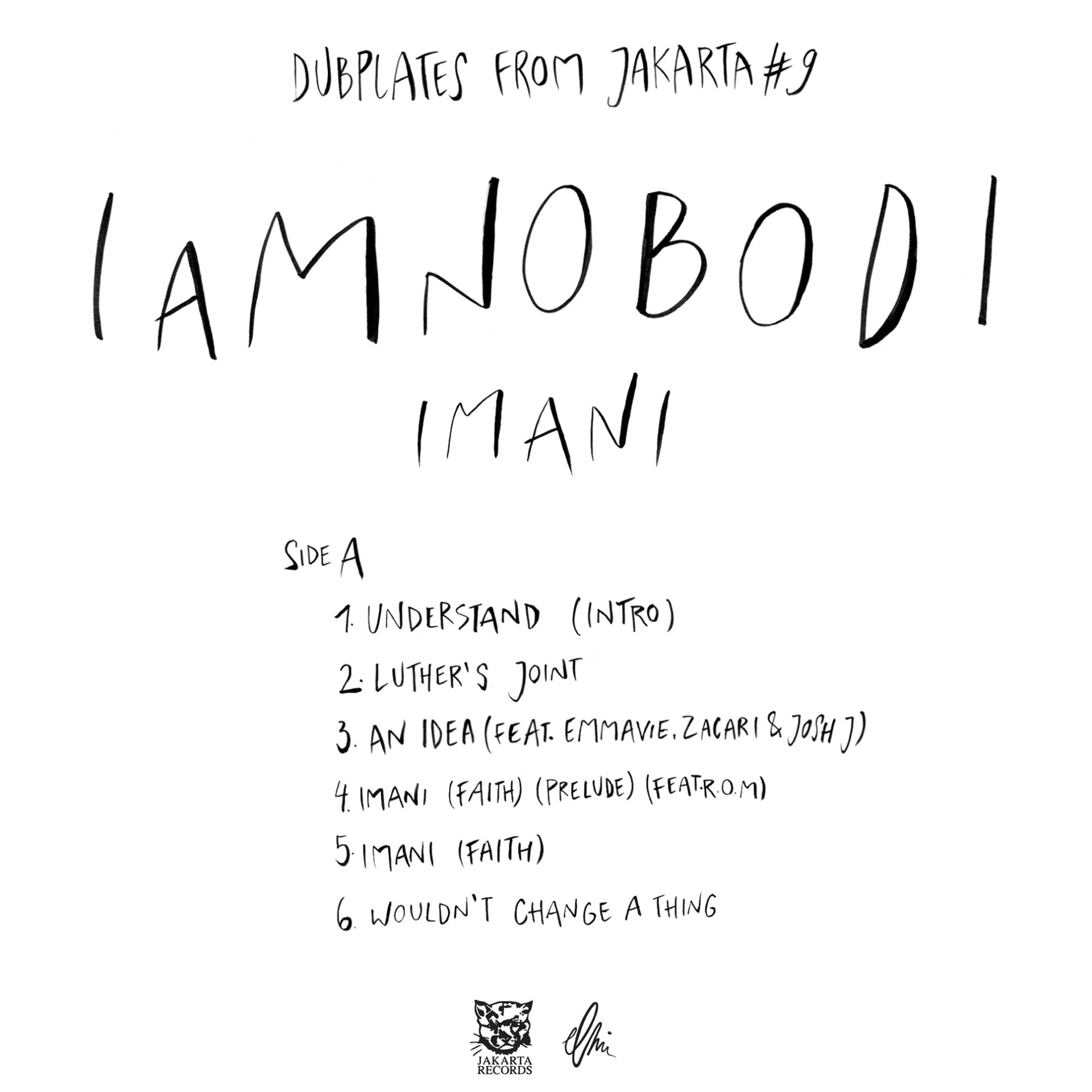 Постер альбома IMANI