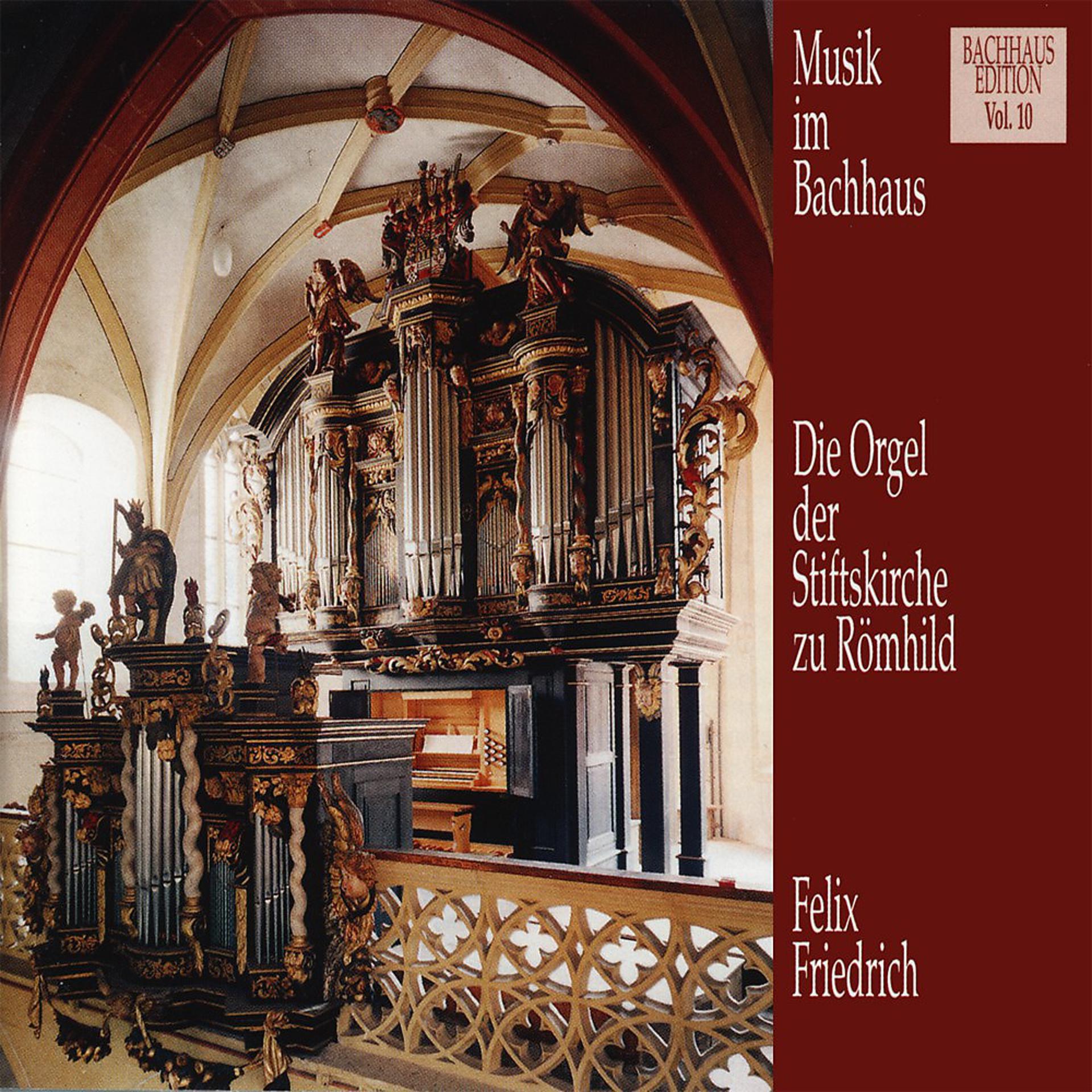 Постер альбома Orgellandschaft Thueringen - Die Orgel der Stiftskirche zu Roemhild