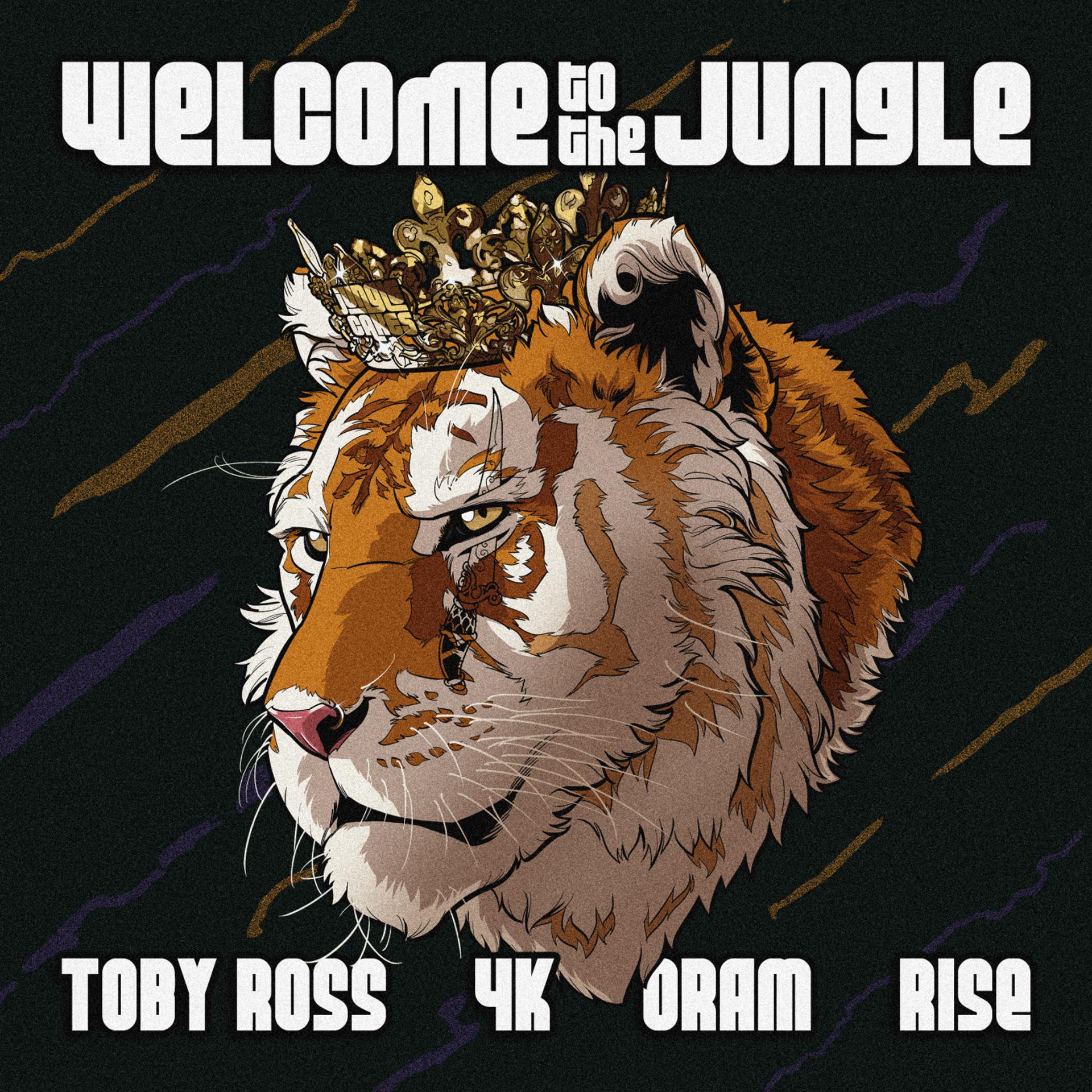Постер альбома Toby Ross, 4K, Oram & Rise present Welcome to the Jungle