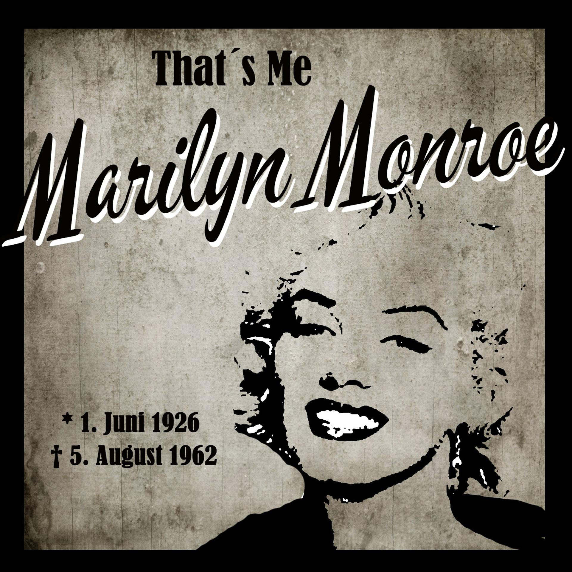 Постер альбома That's Me Marilyn Monroe