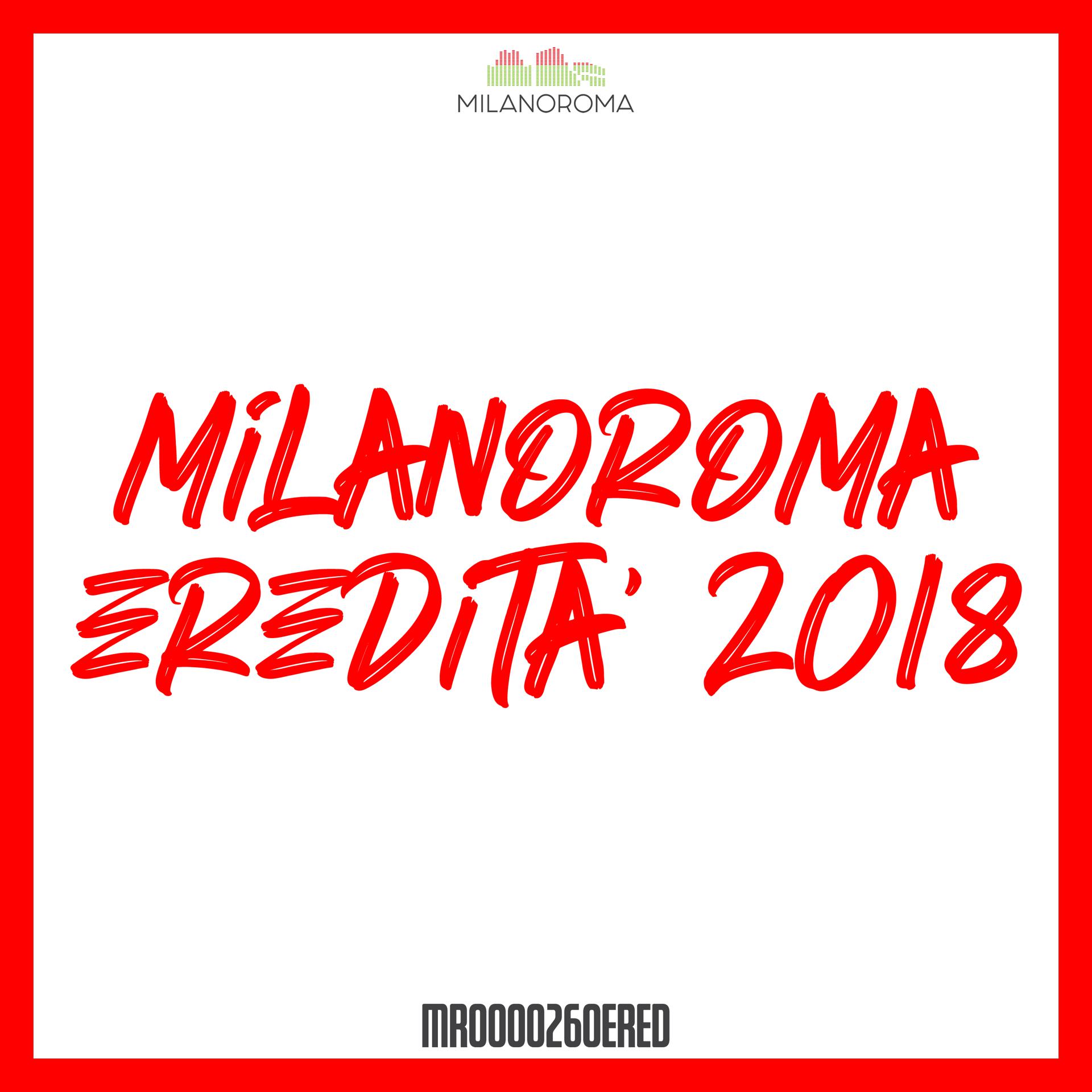 Постер альбома MilanoRoma Eredità 2018