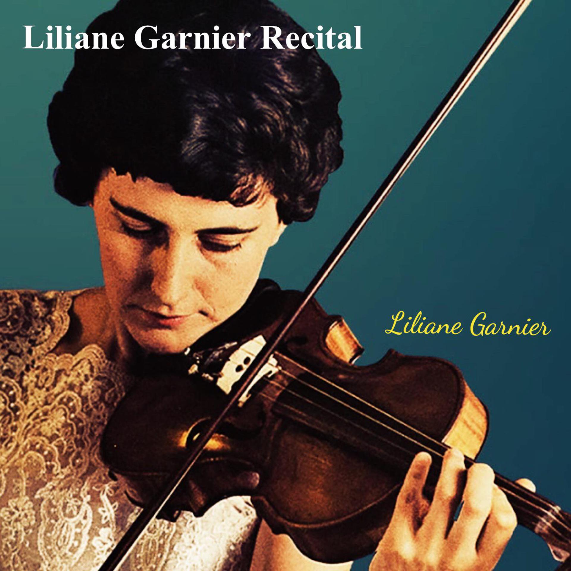 Постер альбома Liliane Garnier Recital