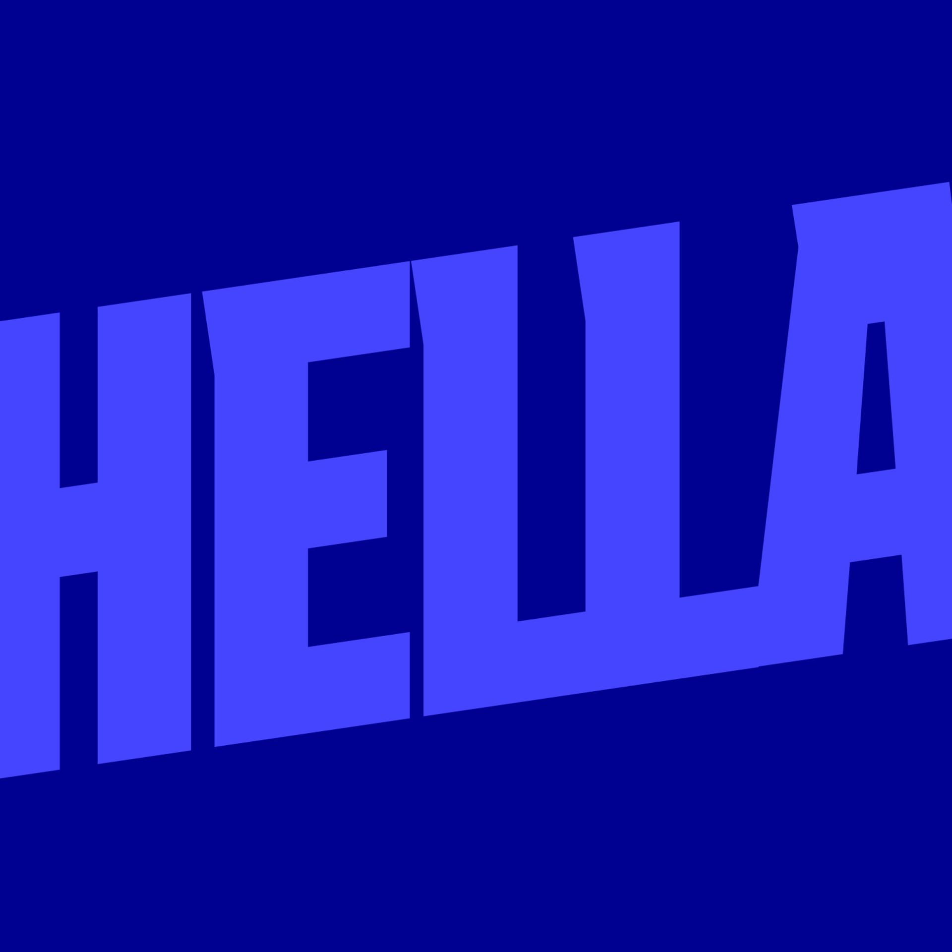 Постер альбома Hella