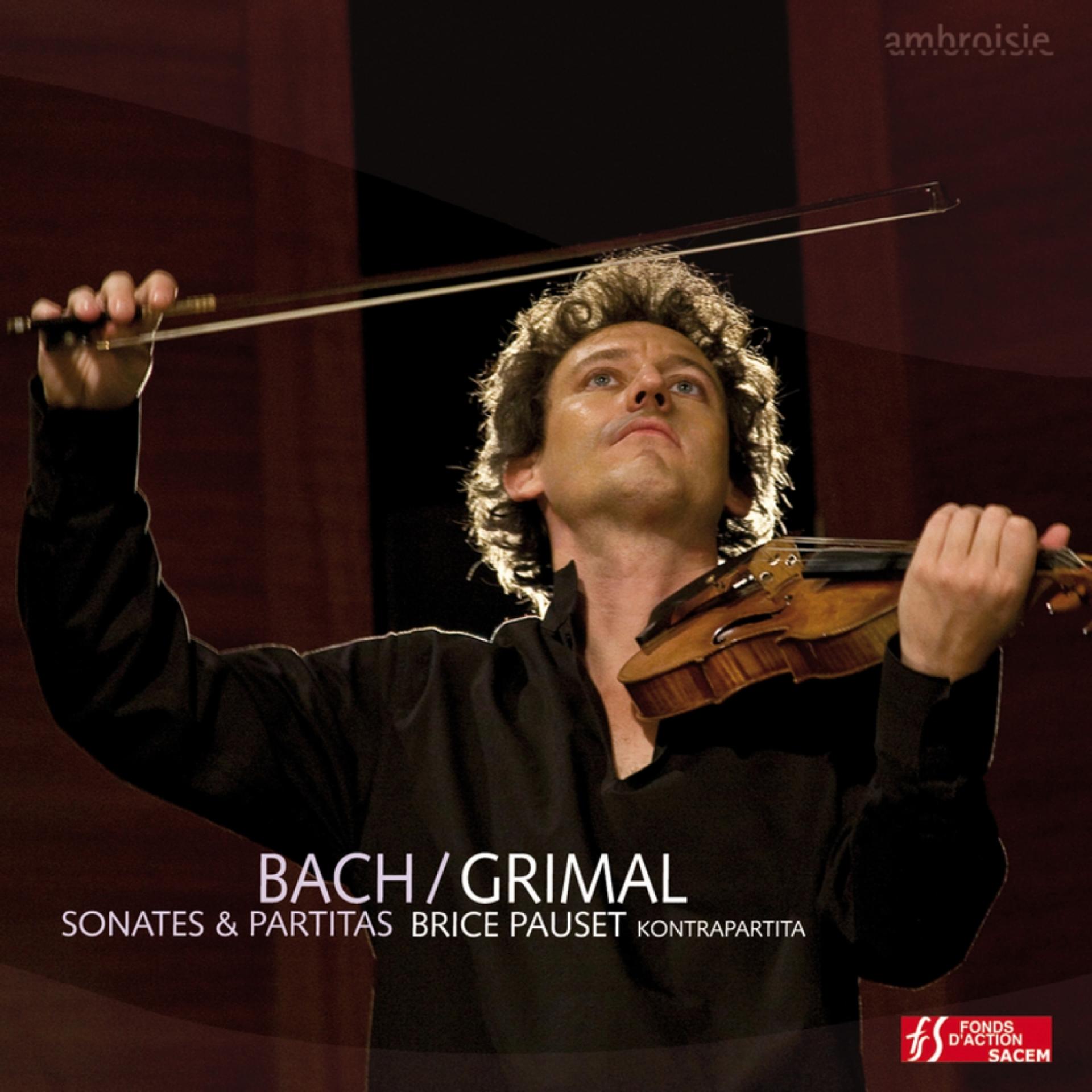 Постер альбома Bach: Sonates & Partitas - Pauset: Kontrapartita