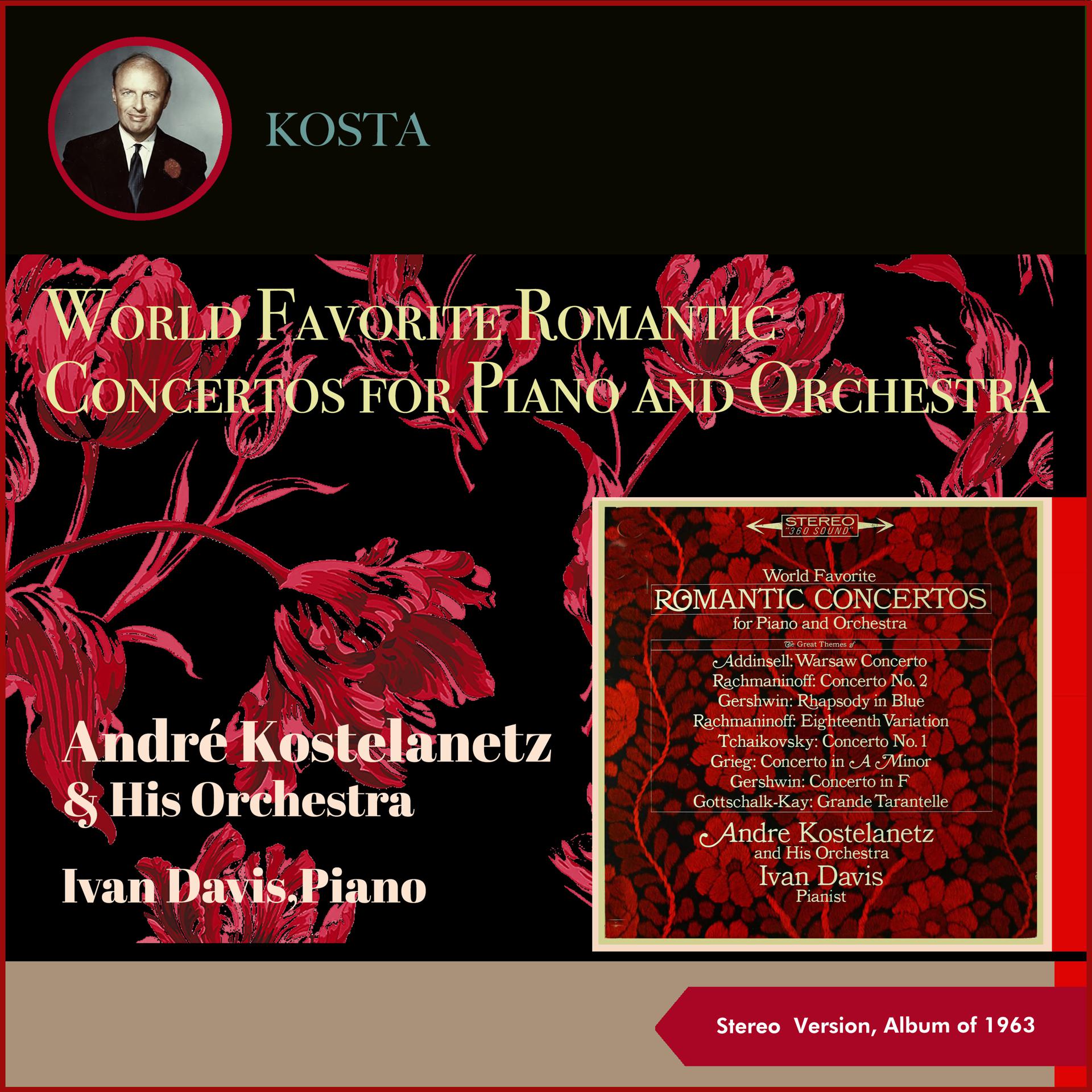 Постер альбома World Favorite Romantic Concertos For Piano And Orchestra