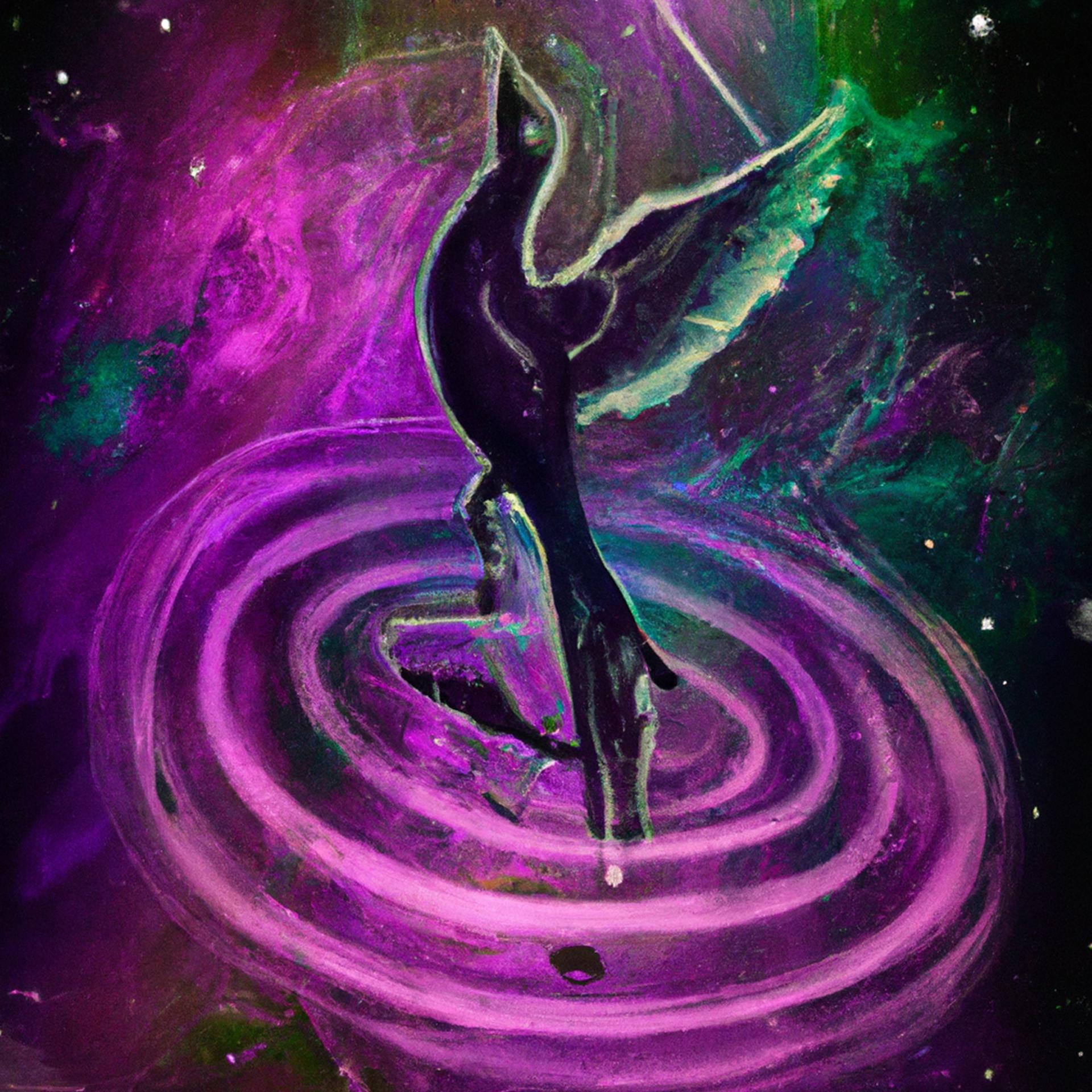 Постер альбома Космическое эхо перьев и звезд