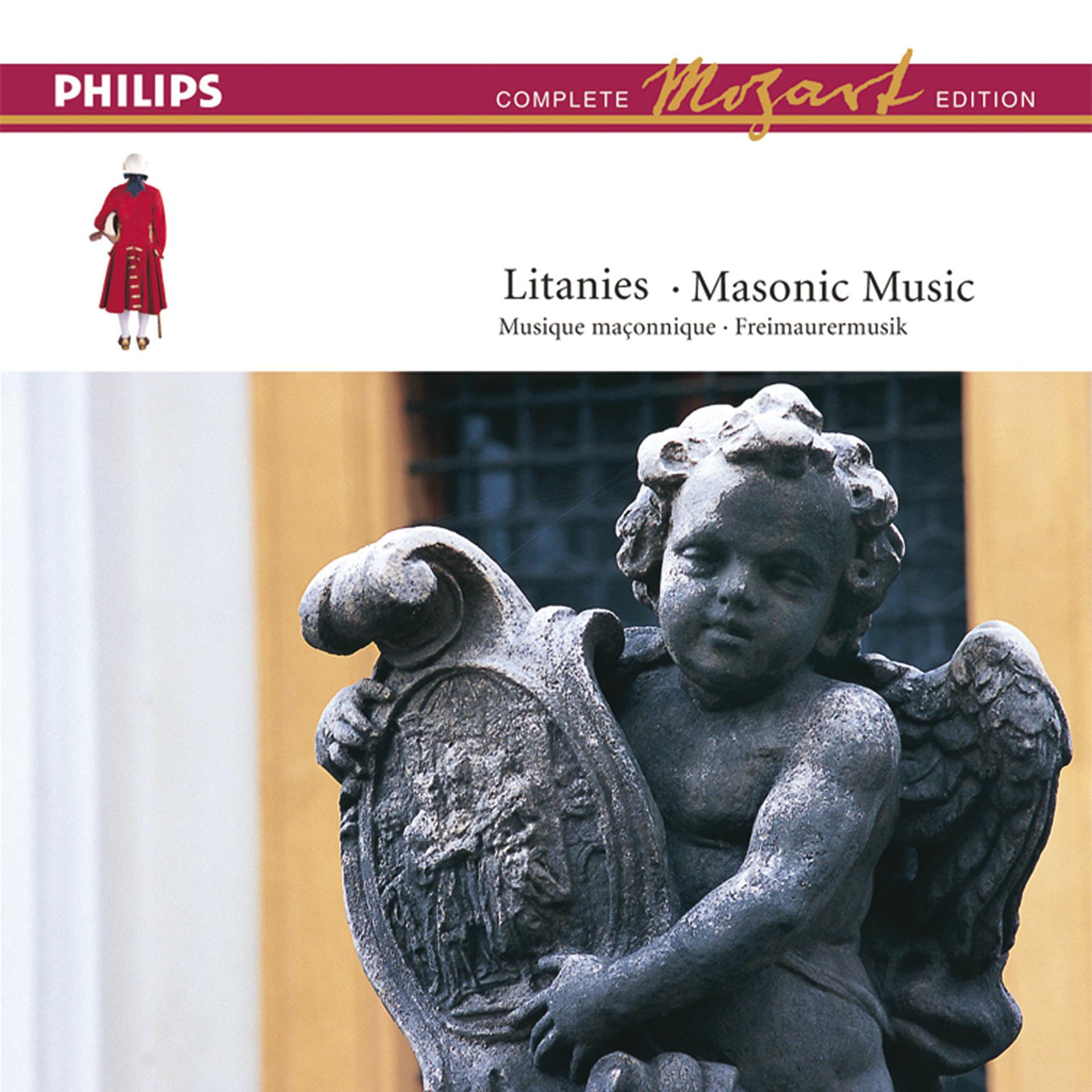 Постер альбома Mozart: The Masonic Music / Litanies