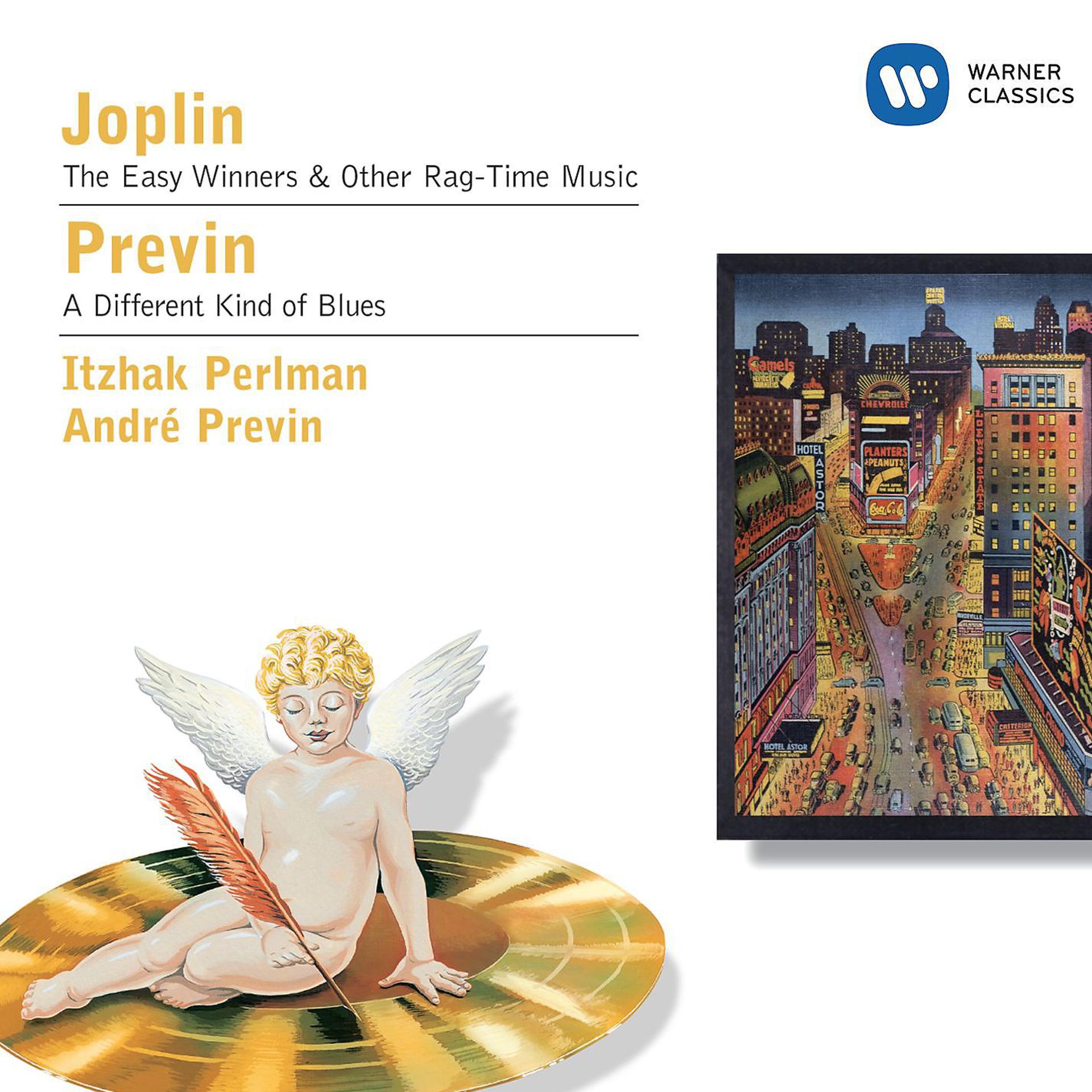 Постер альбома Joplin, Previn: Ragtime & Blues