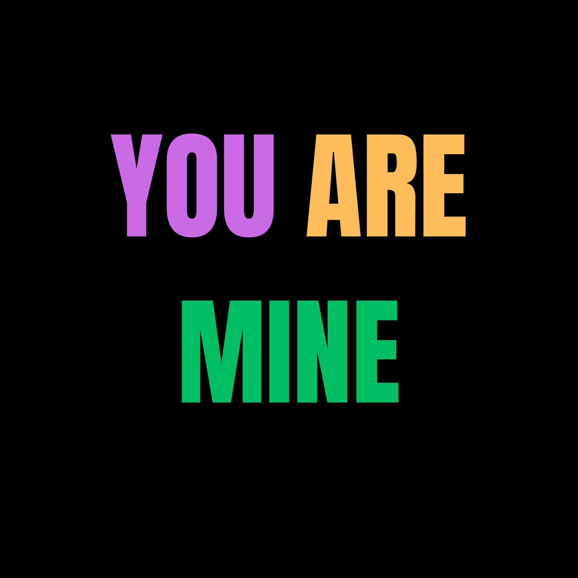 Постер альбома you are Mine