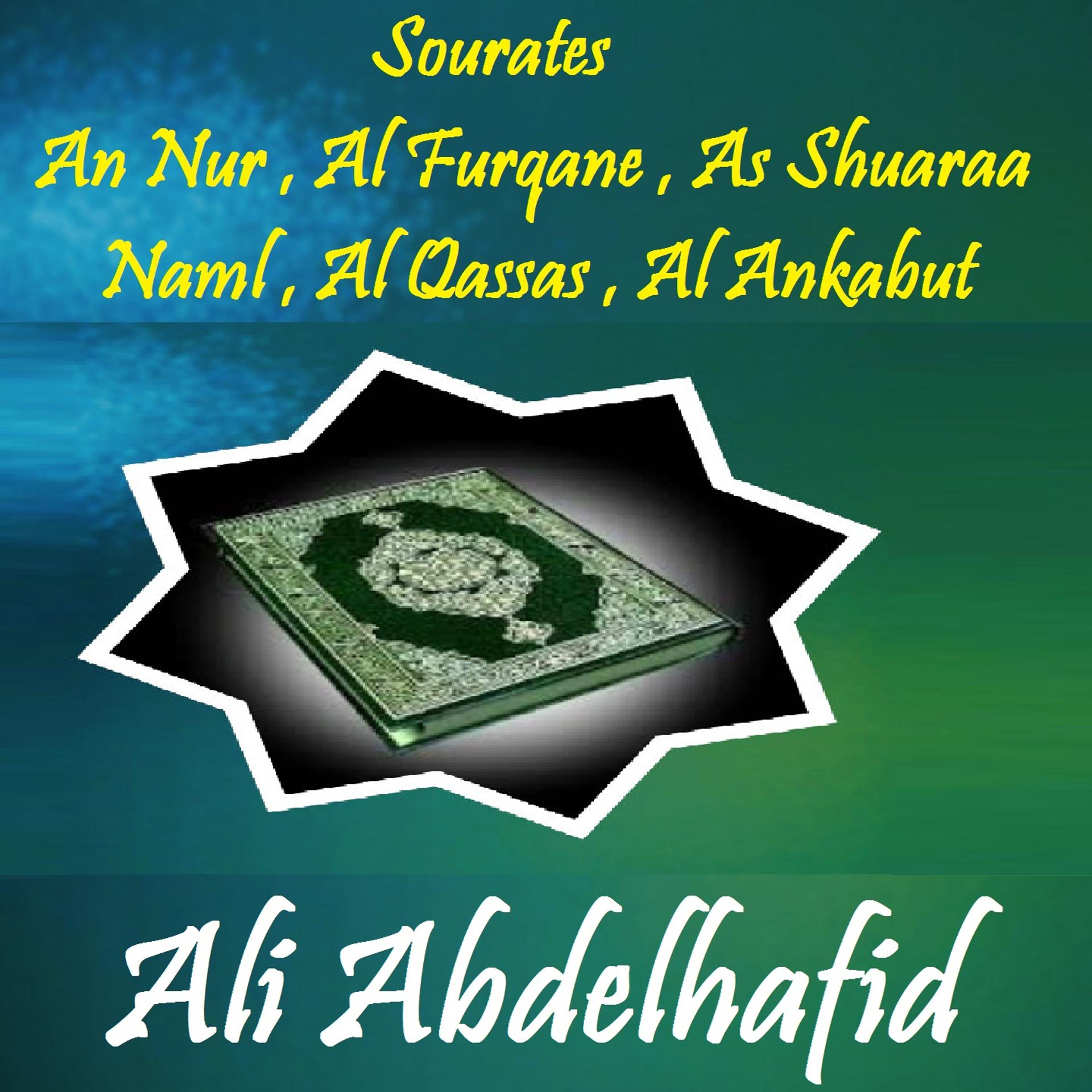 Постер альбома Sourates An Nur , Al Furqane , As Shuaraa , Naml , Al Qassas , Al Ankabut