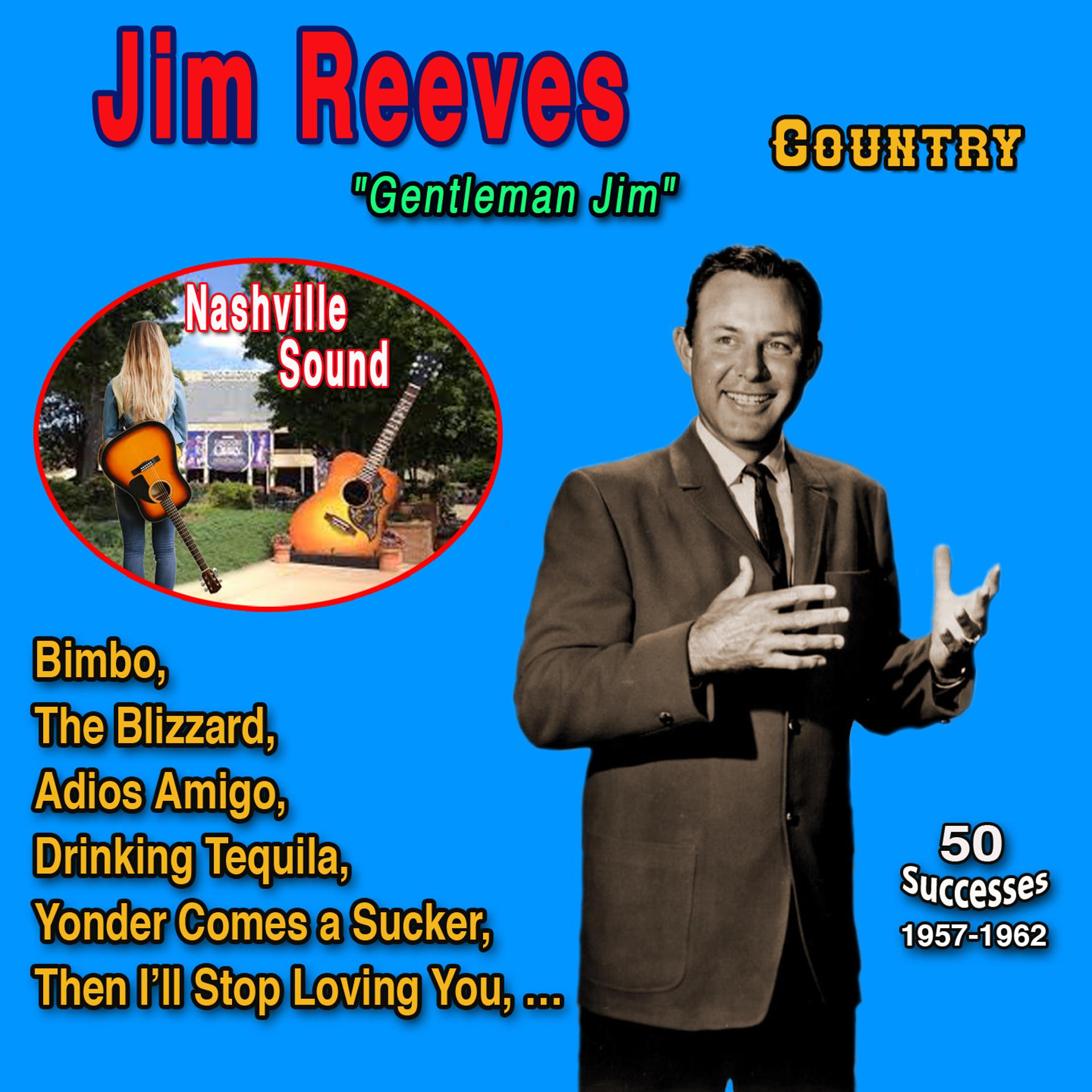 Постер альбома Jim Reeves "Gentleman Jim" 50 Successes