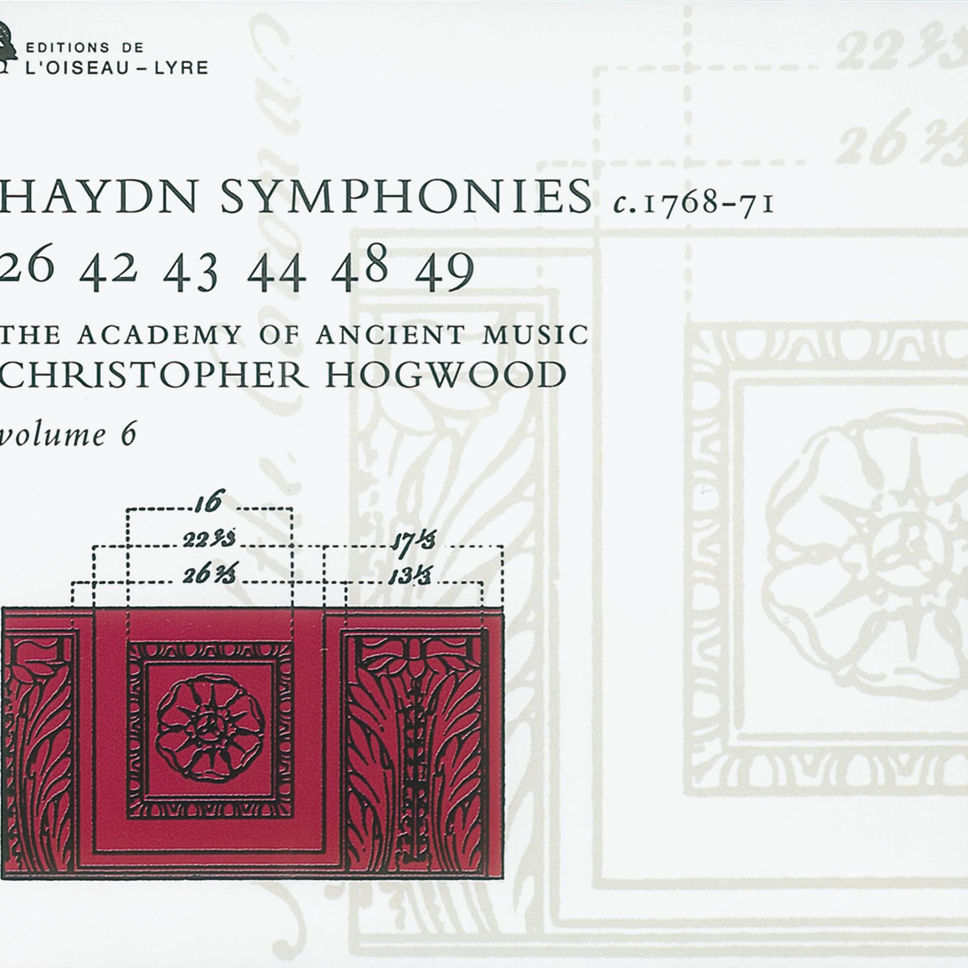 Постер альбома Haydn: Symphonies Vol. 6