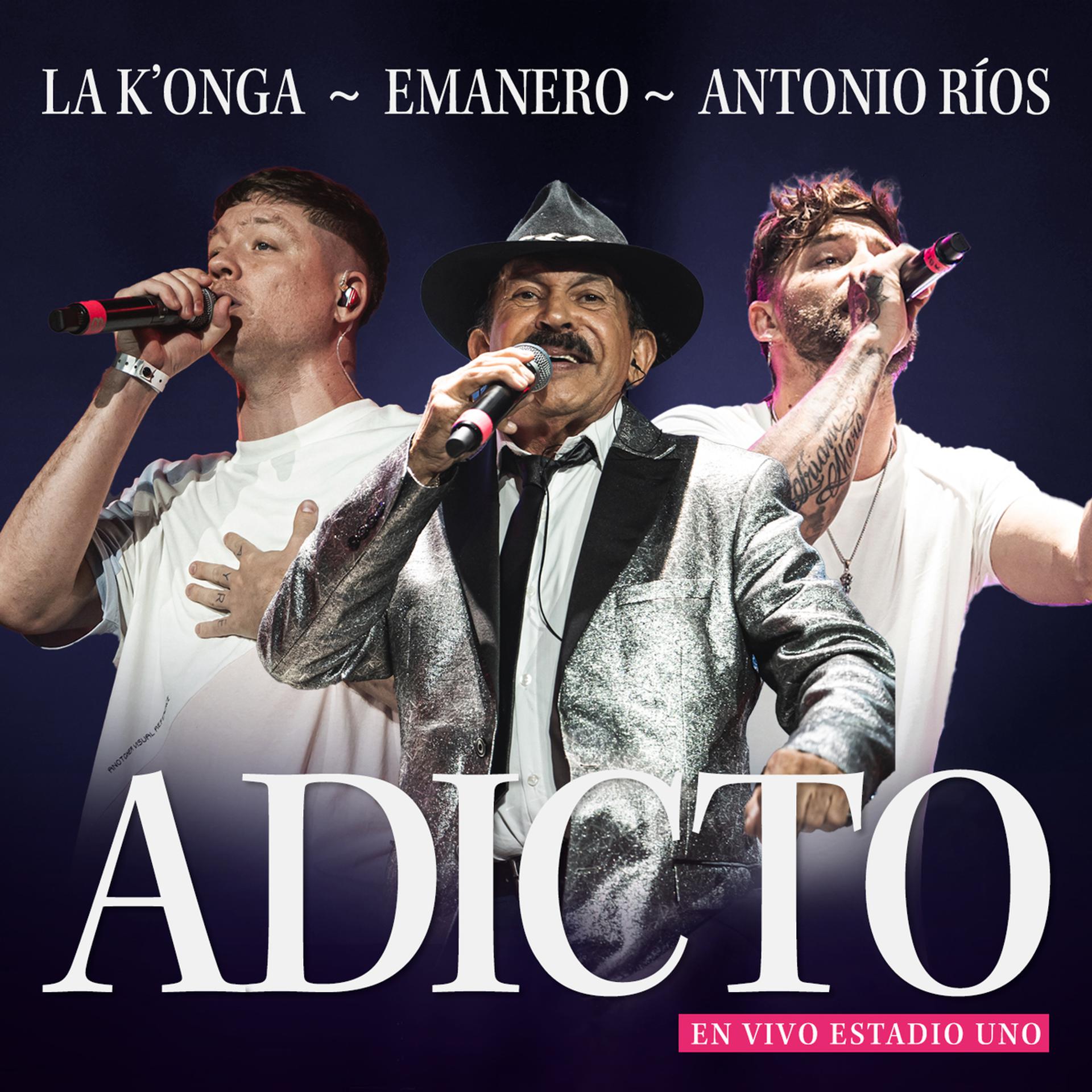 Постер альбома Adicto (En Vivo Estadio Uno)