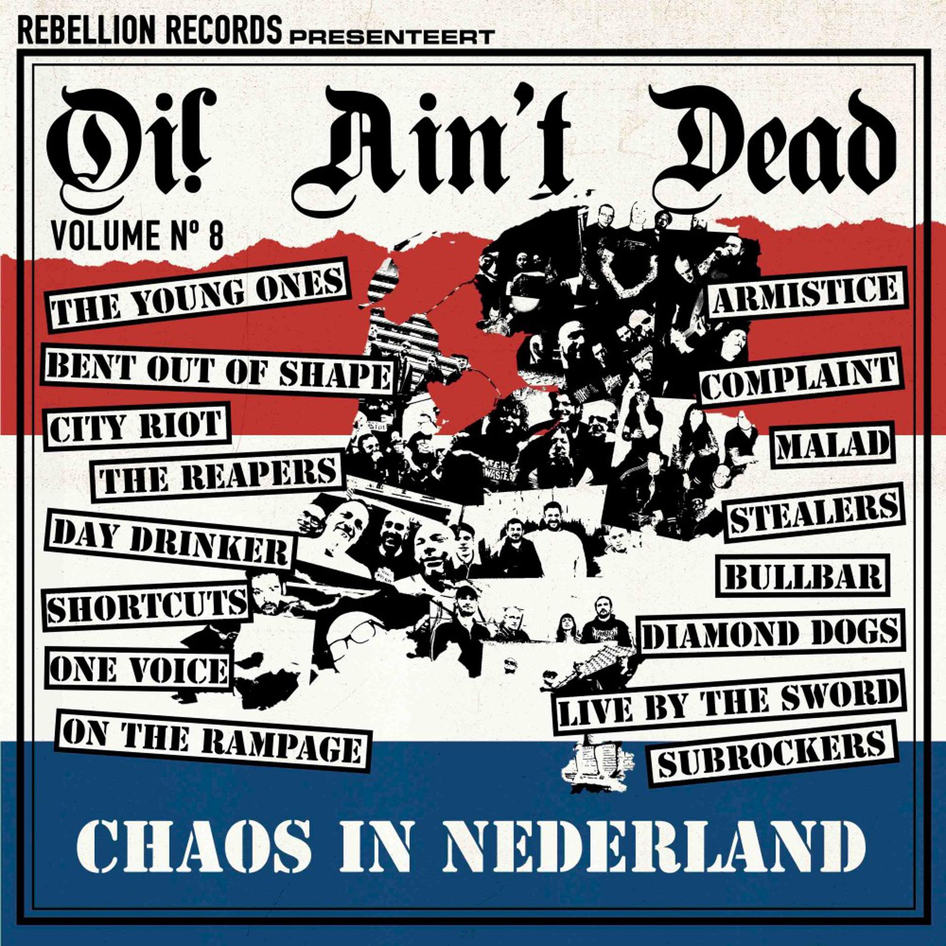 Постер альбома Oi! Ain't Dead, Vol. 8: Chaos in Nederland