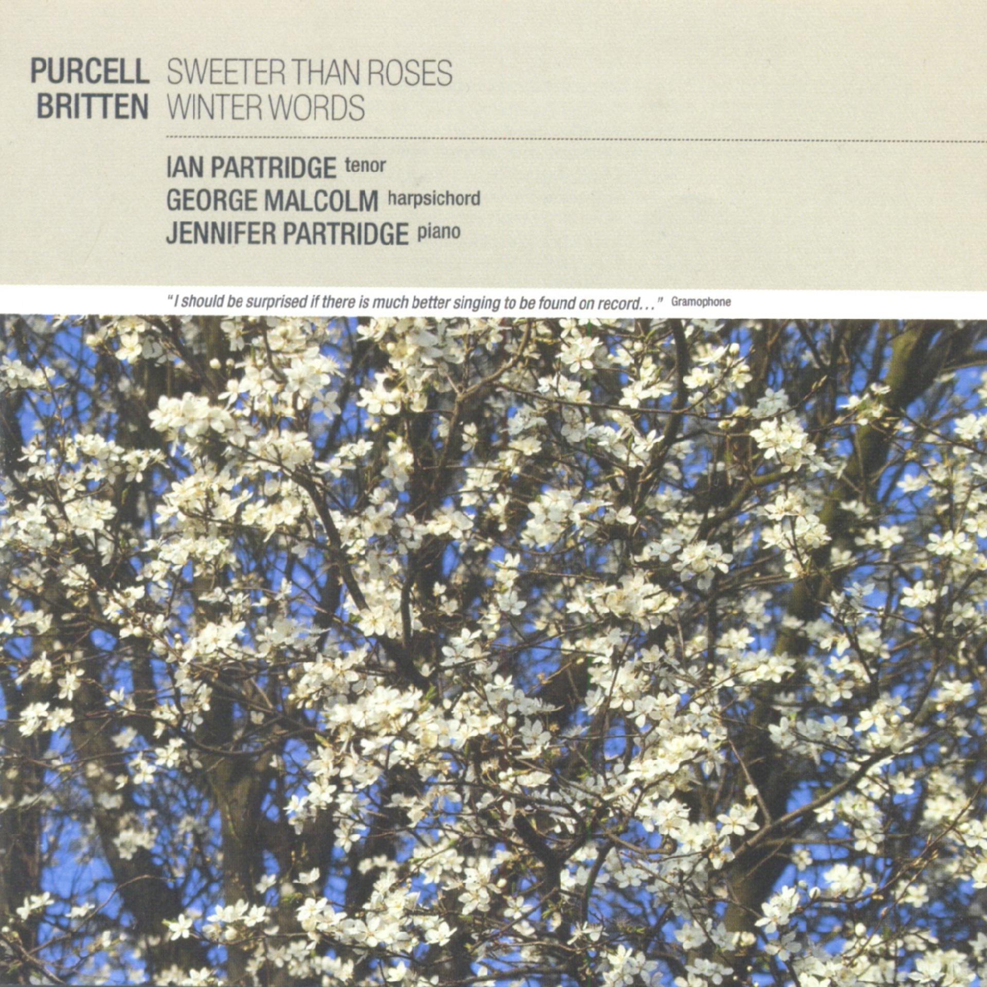 Постер альбома Purcell: Sweeter than Roses / Britten: Winter Words