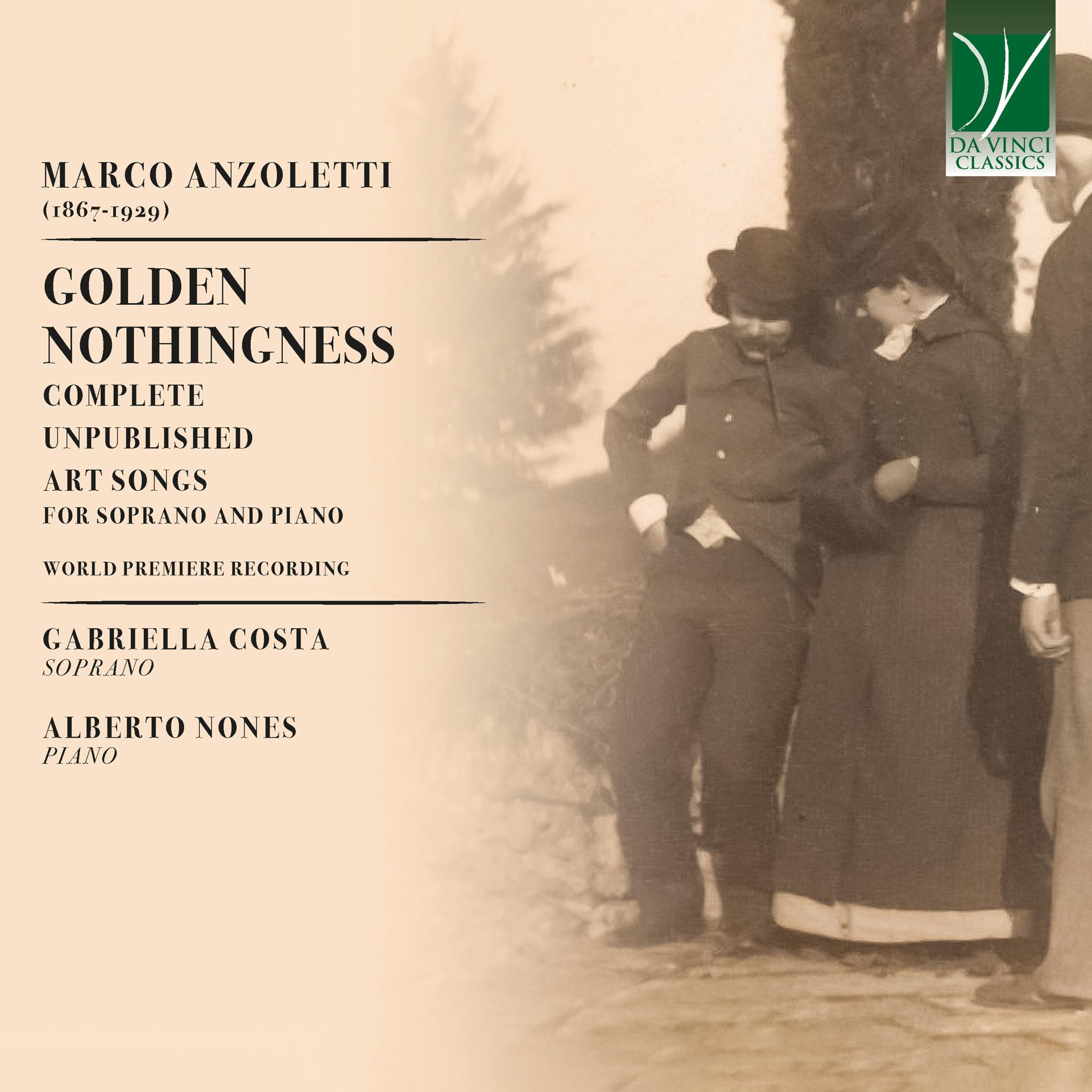 Постер альбома Marco Anzoletti: Golden Nothingness