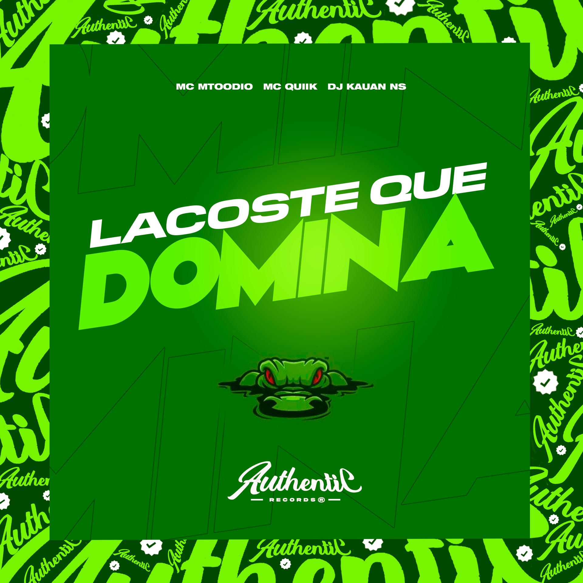 Постер альбома Lacoste Que Domina