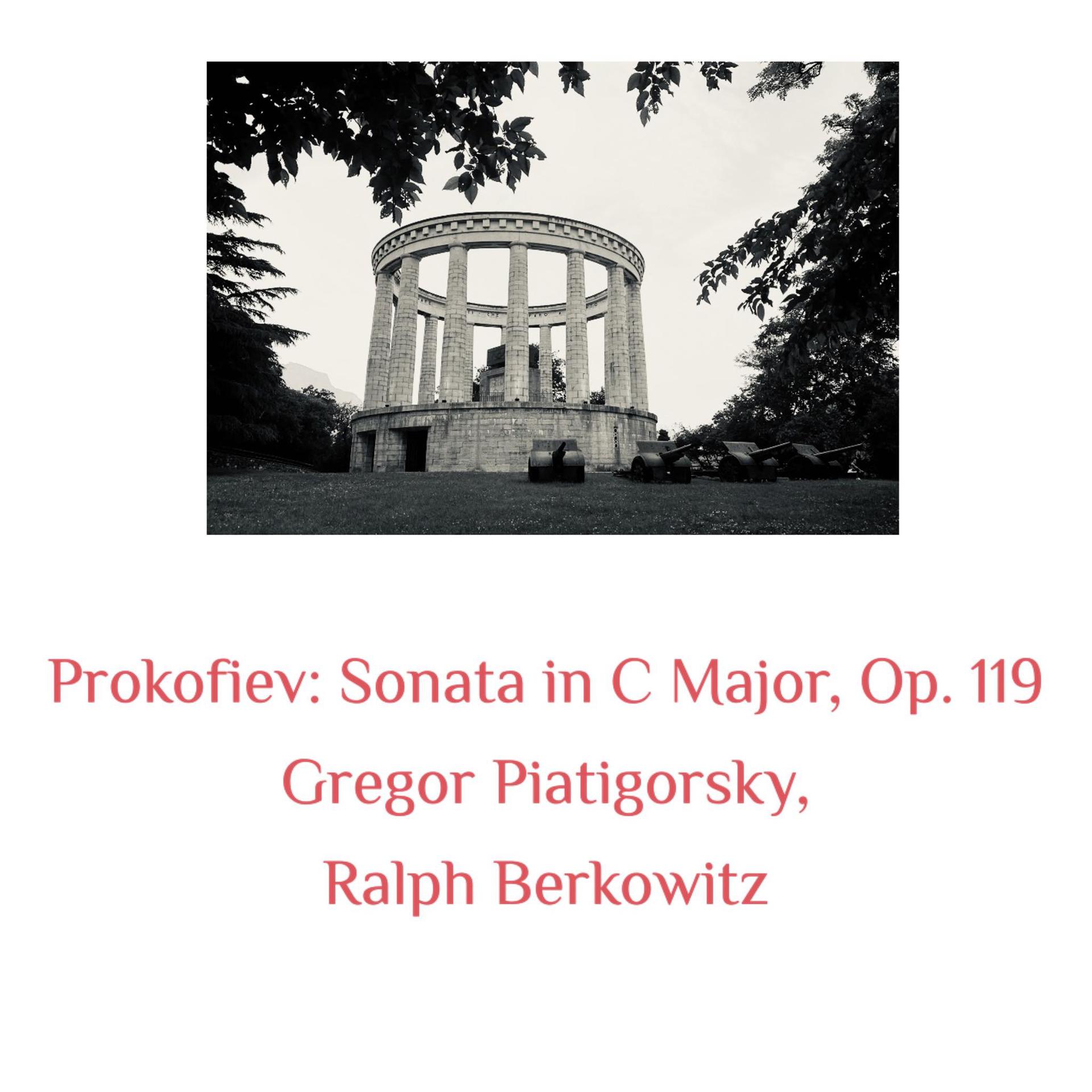 Постер альбома Prokofiev: Sonata in C Major, Op. 119