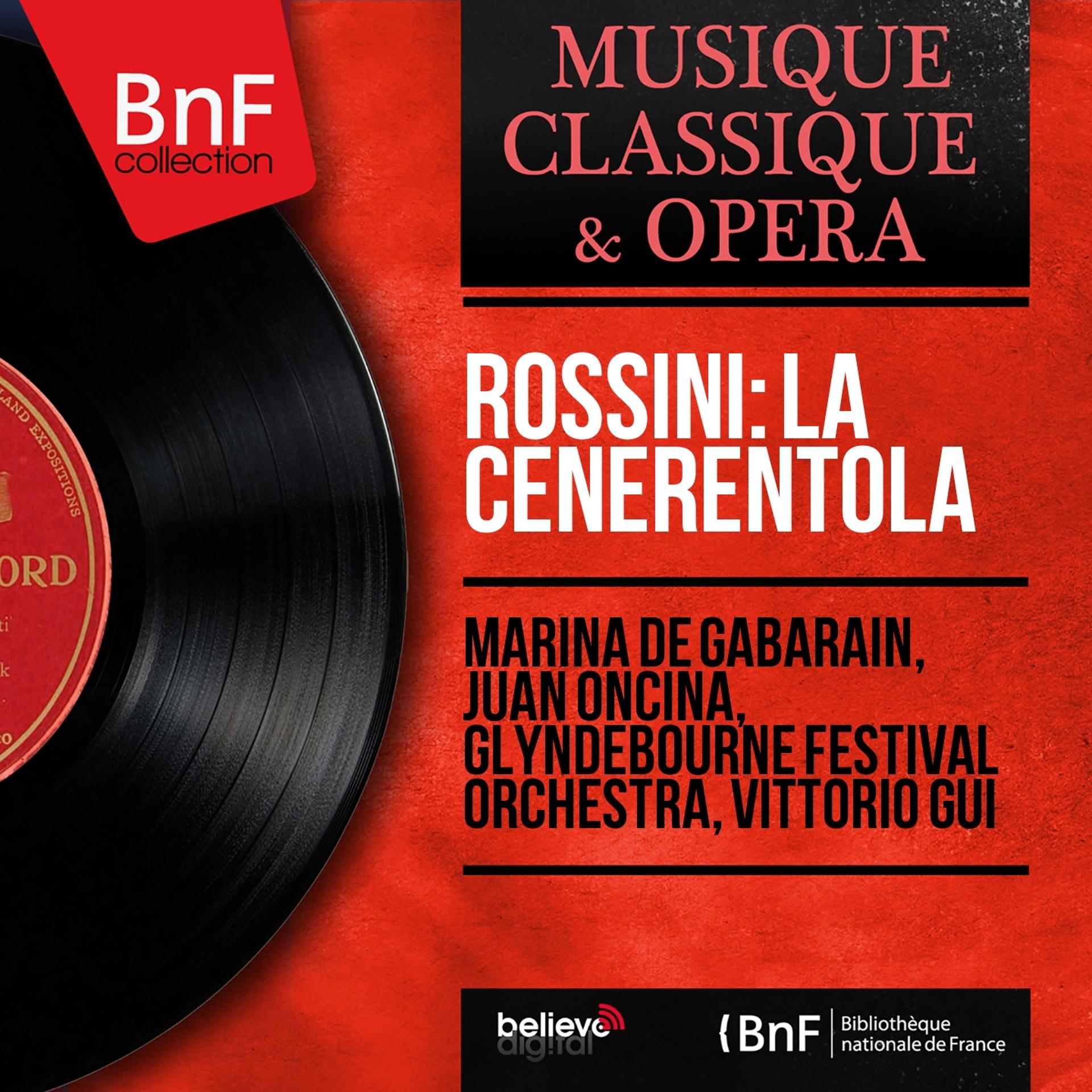 Постер альбома Rossini: La Cenerentola (Mono Version)