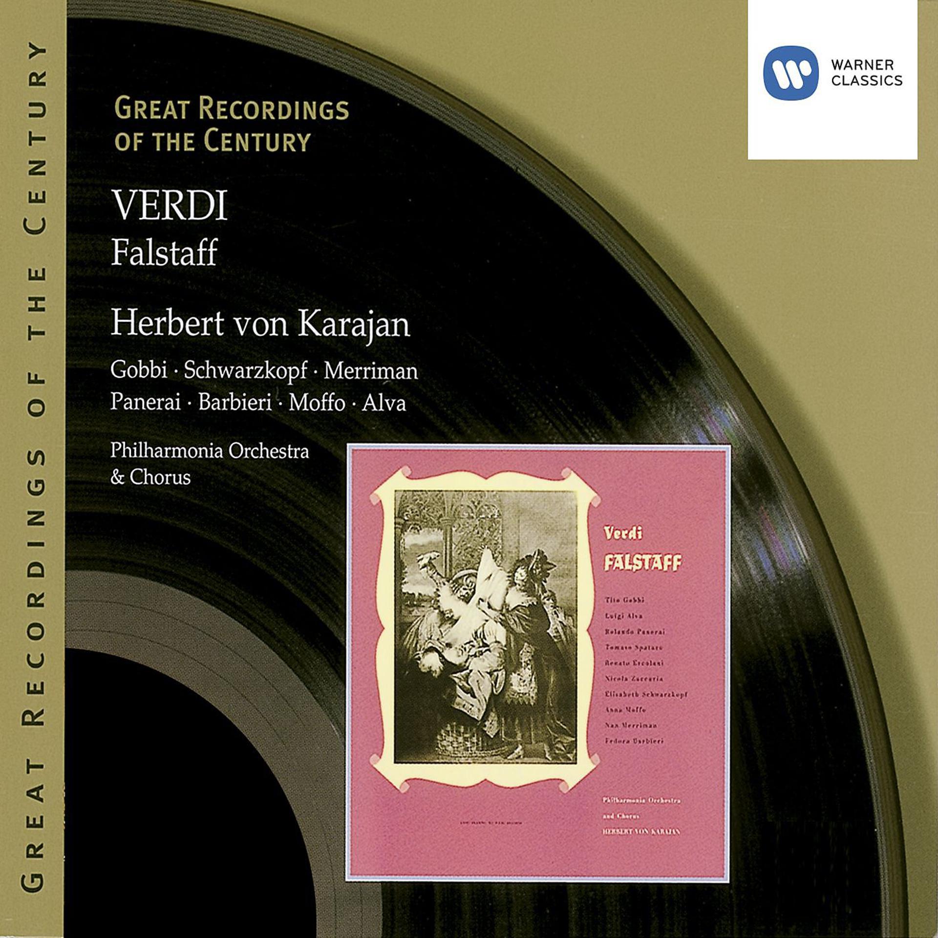 Постер альбома Verdi: Falstaff