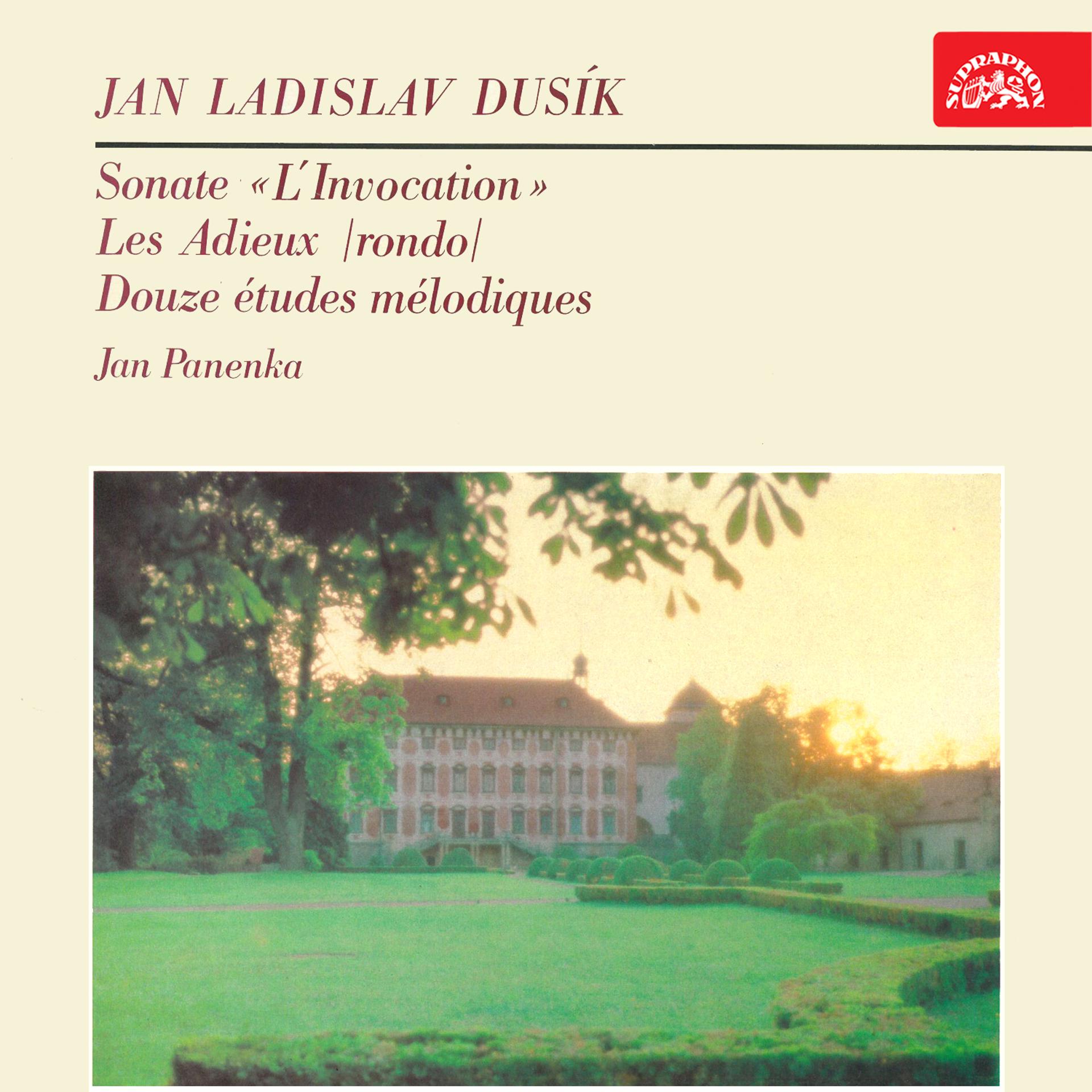 Постер альбома Dusík: Sonate "L´Invocation", Les Adieus (rondo), Douze études mélodiques