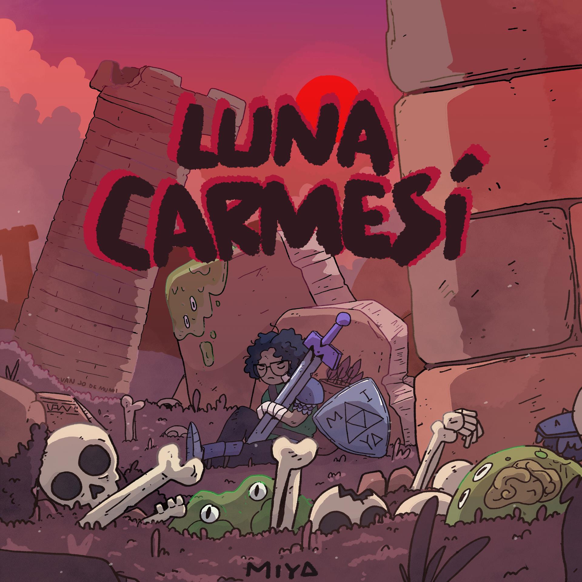 Постер альбома Luna Carmesí