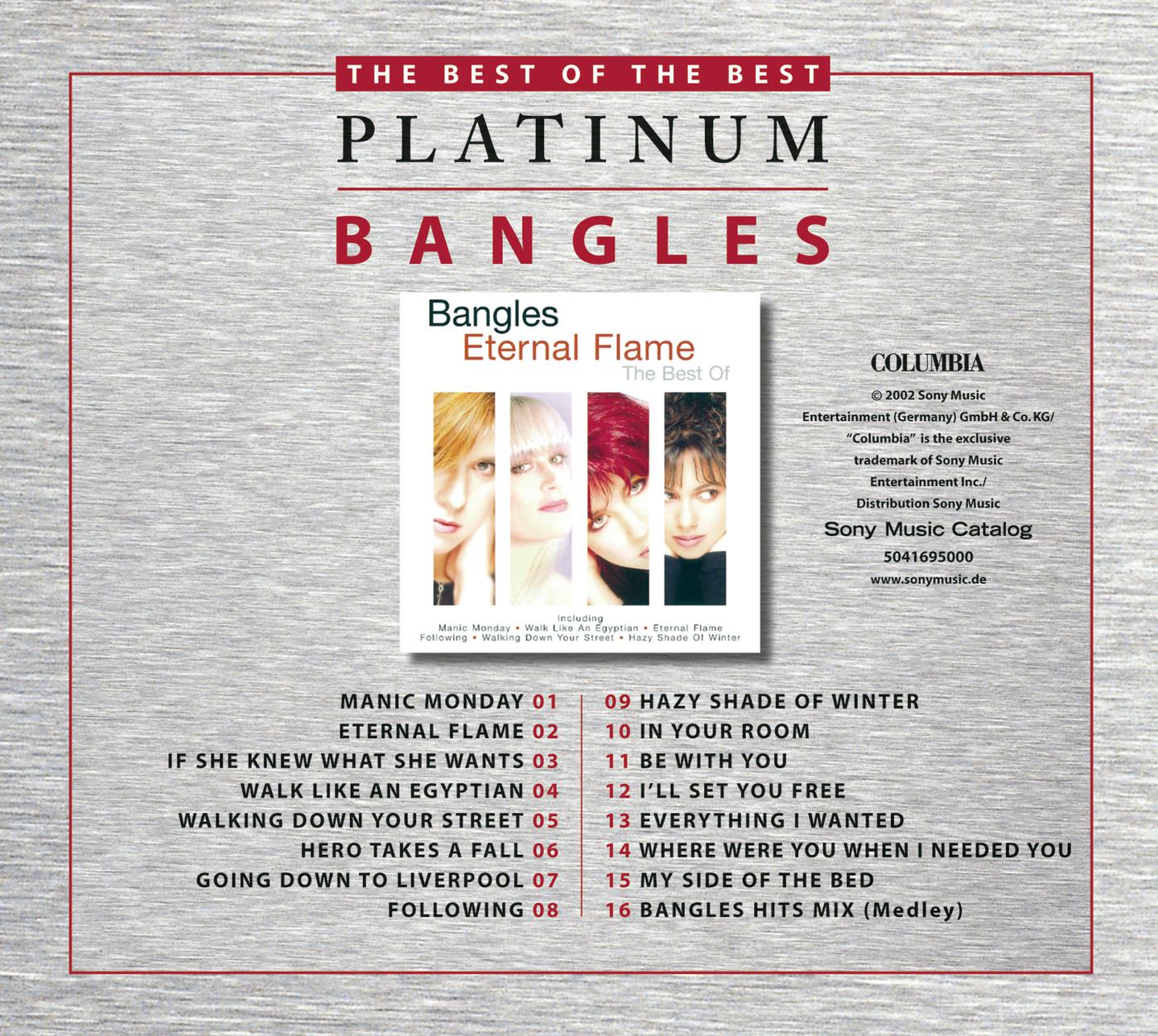 Постер альбома Eternal Flame - Best Of The Bangles