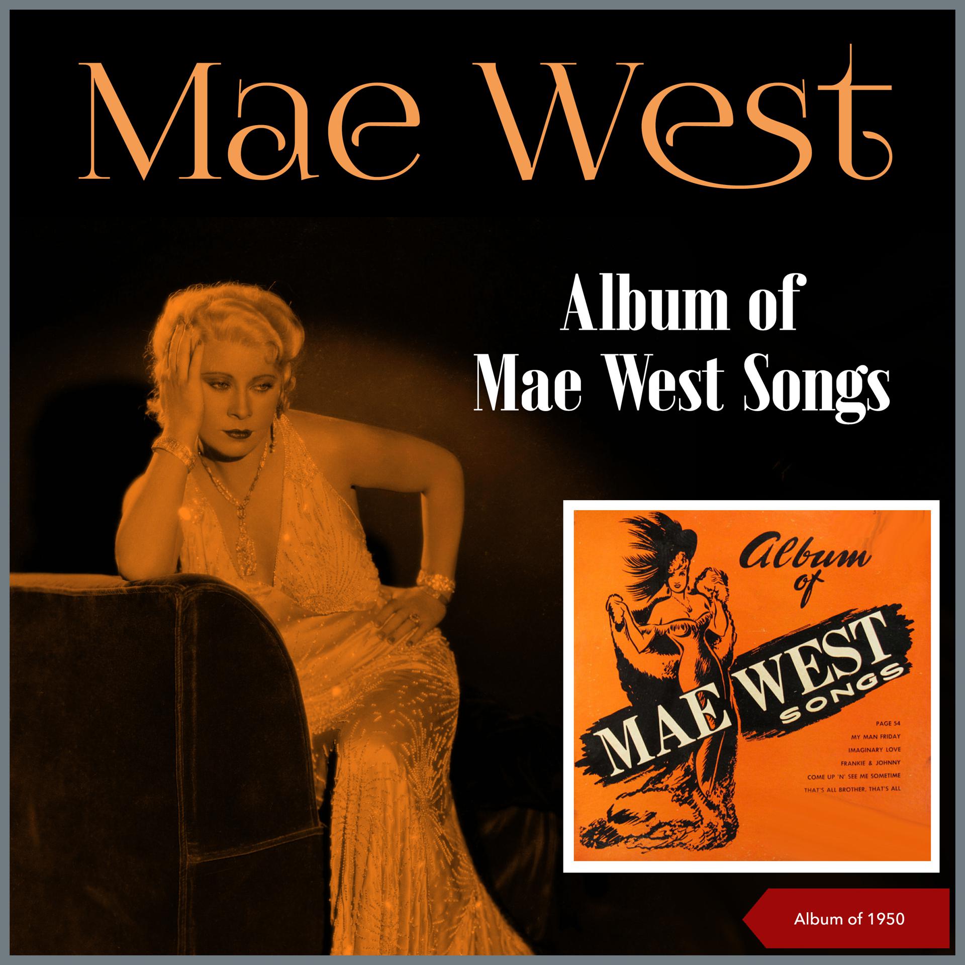 Постер альбома Album Of Mae West Songs
