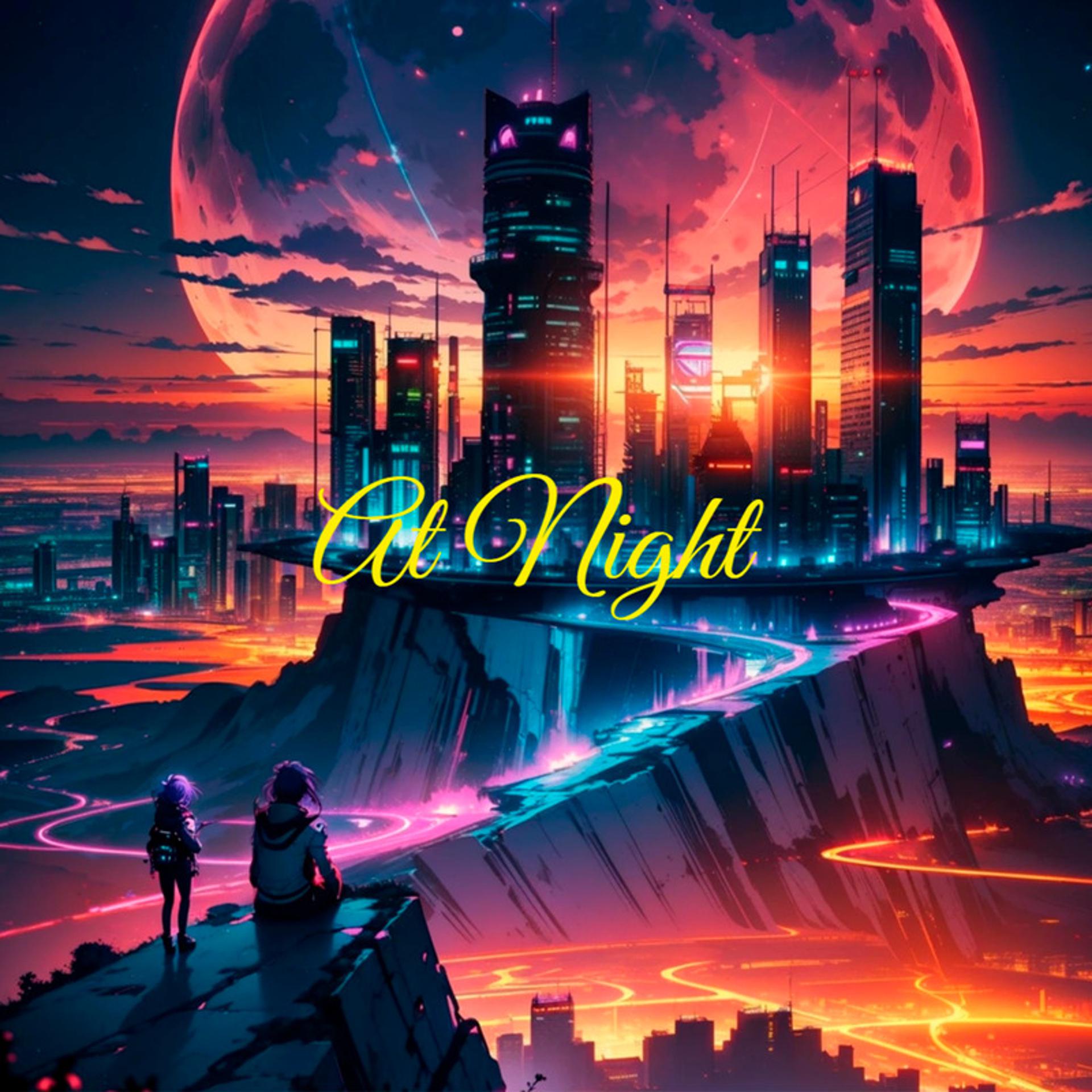 Постер альбома At night