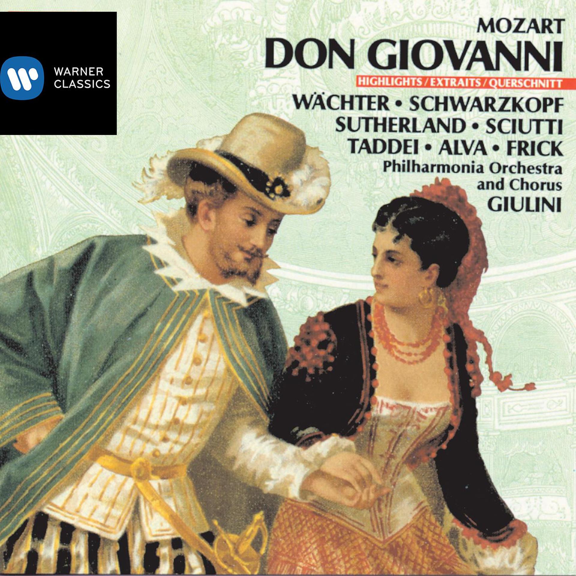 Постер альбома Mozart: Don Giovanni - Highlights