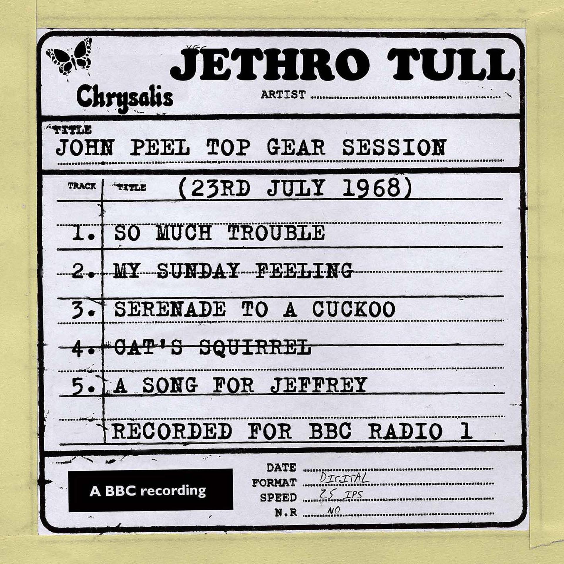 Постер альбома John Peel Top Gear Session (23rd July 1968)