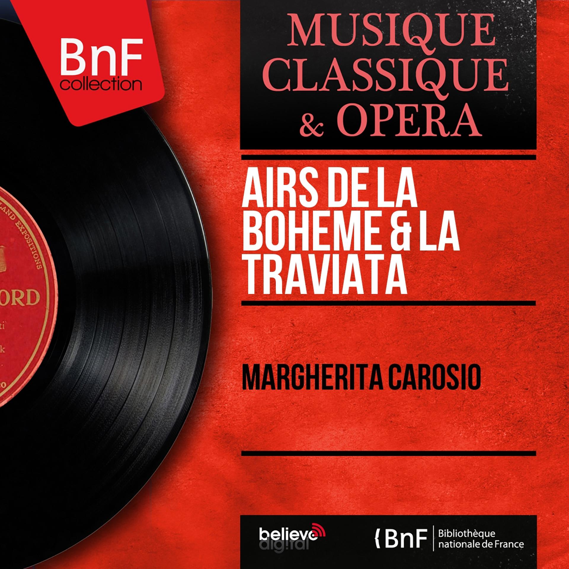 Постер альбома Airs de La bohème & La traviata (Mono Version)