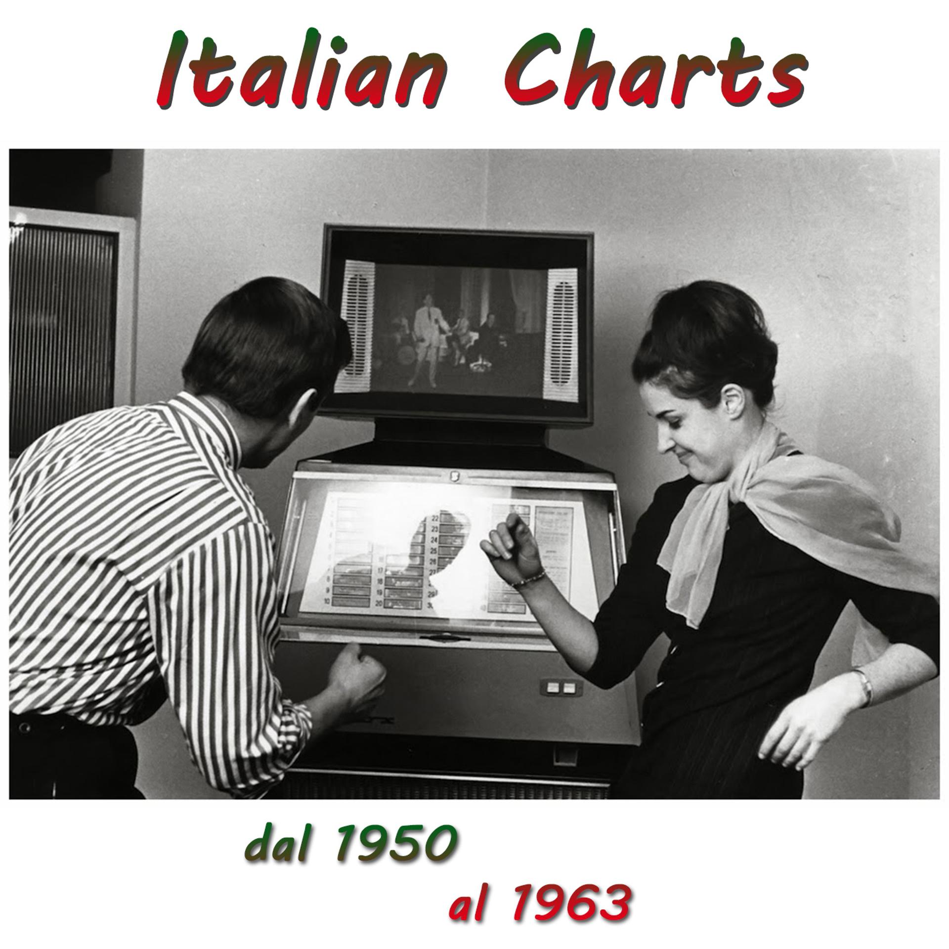 Постер альбома 100  Italian Charts dal 1950 al 1963