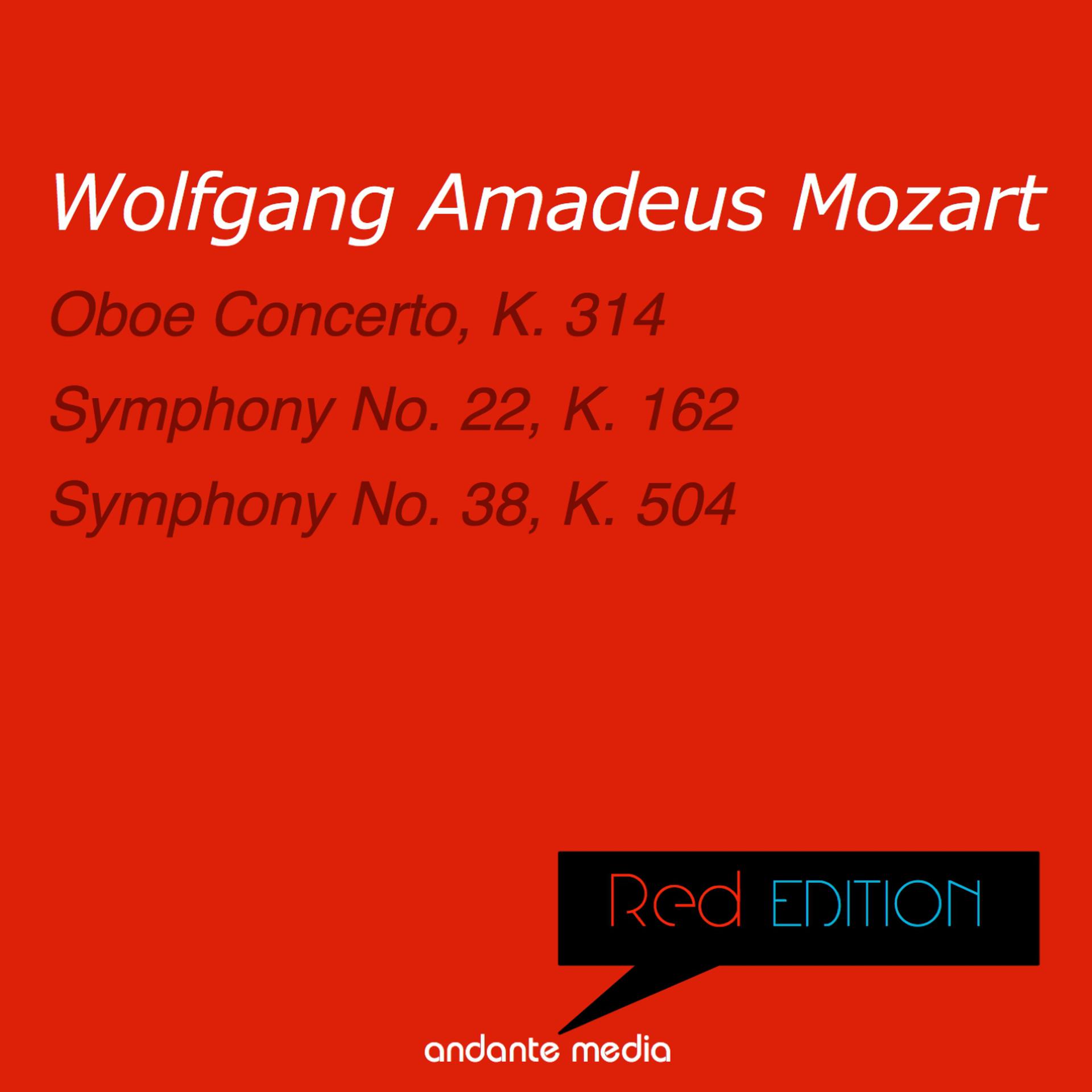 Постер альбома Red Edition - Mozart: Oboe Concerto, K. 314 & "Prague Symphony", K. 504