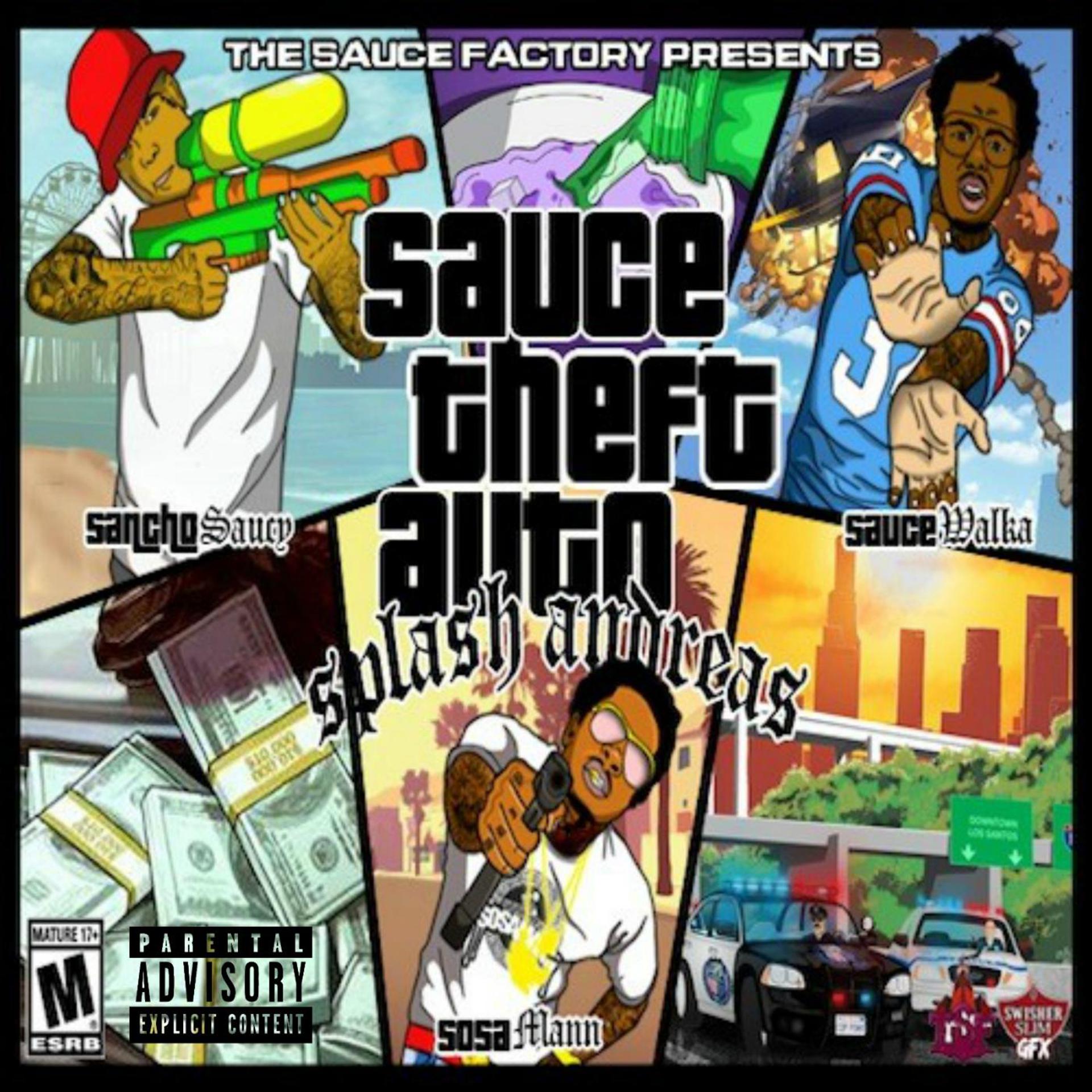 Постер альбома Sauce Theft Auto: Splash Andreas