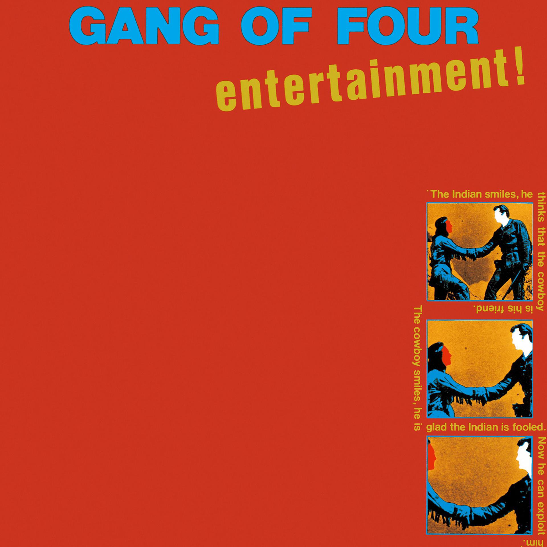 Постер к треку Gang Of Four - At Home He's a Tourist