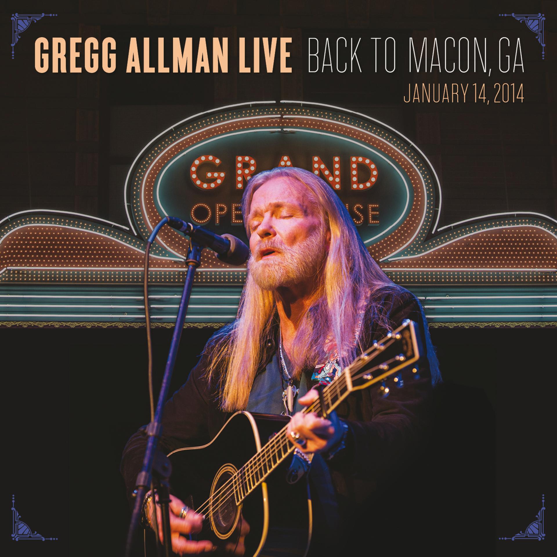Постер альбома Gregg Allman Live: Back To Macon, GA