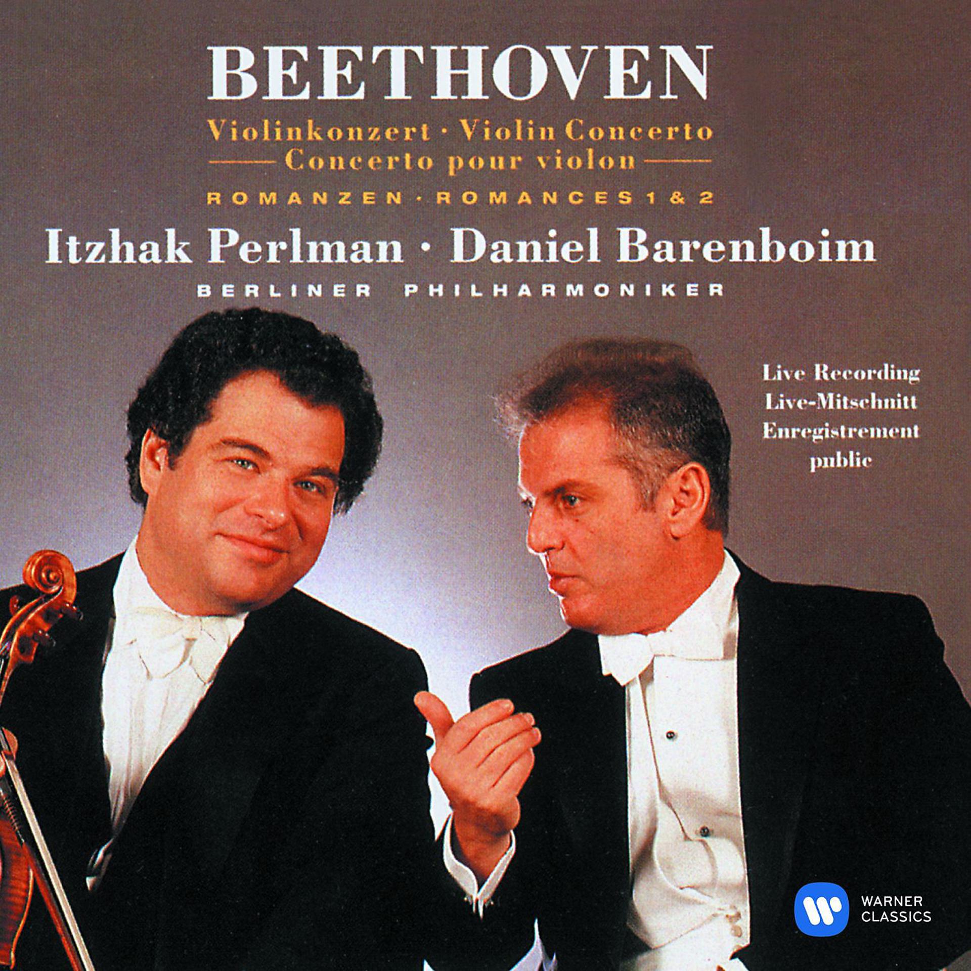 Постер альбома Beethoven: Violin Concerto & 2 Romances
