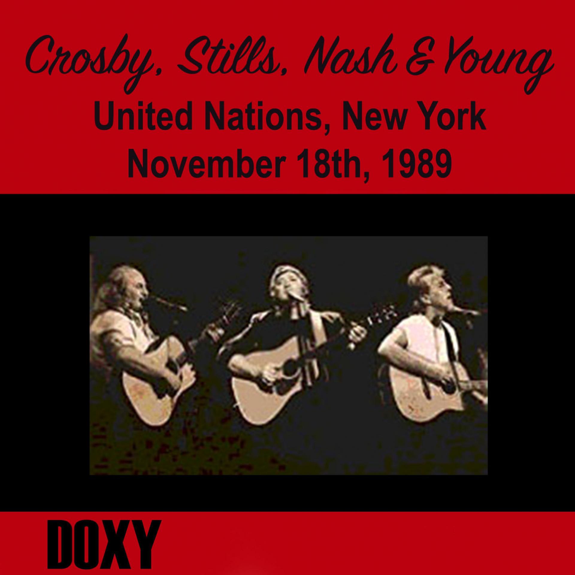 Постер альбома United Nations General Assembly Hall, New York, November 18th, 1989 (Doxy Collection, Remastered, Live on Fm Broadcasting)