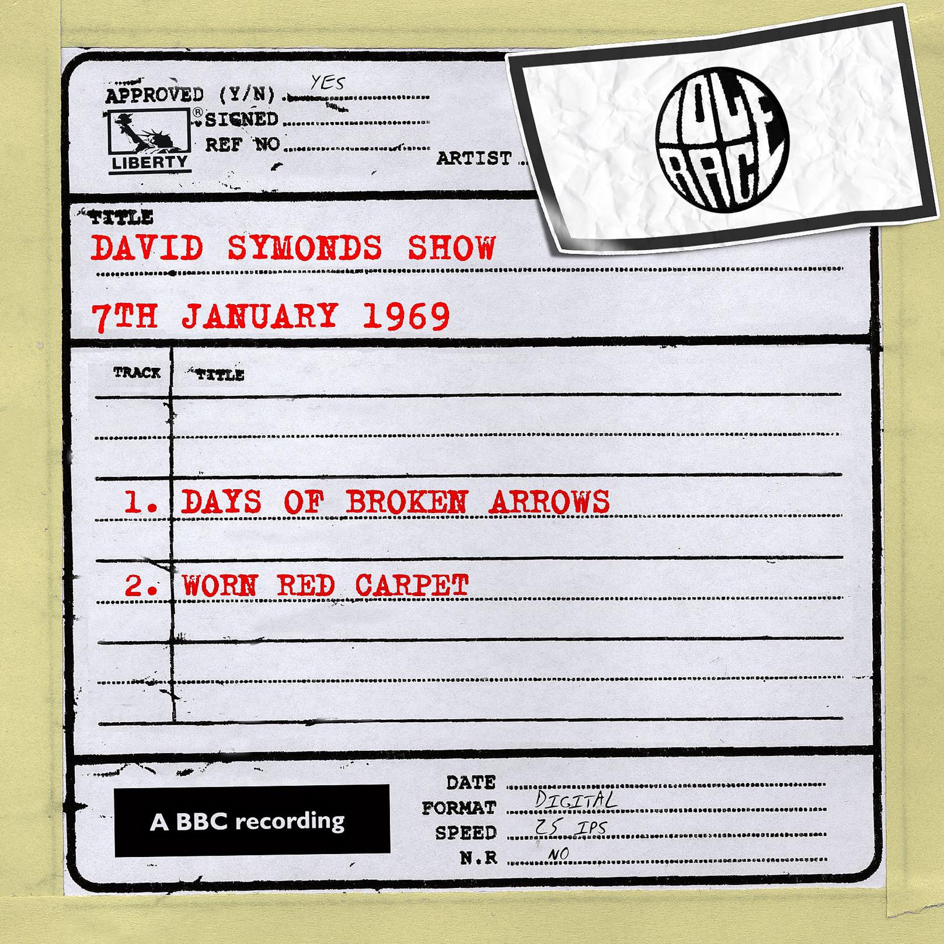 Постер альбома David Symonds Show [7th January 1969] (7th January 1969)