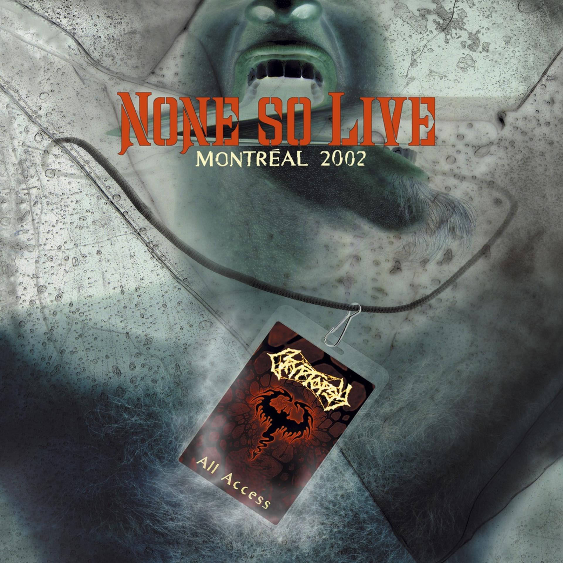 Постер альбома None So Live (Live)