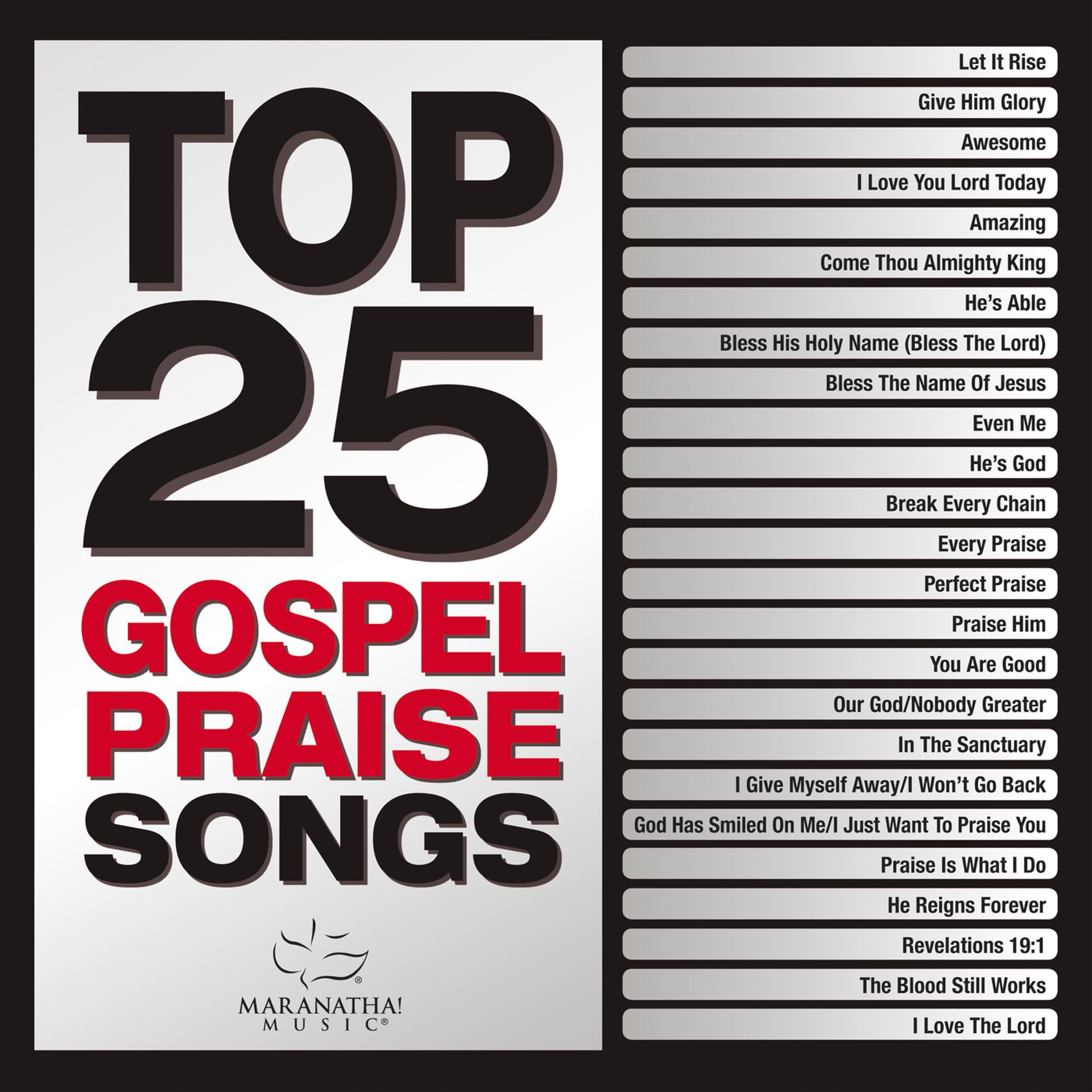 Постер альбома Top 25 Gospel Praise Songs