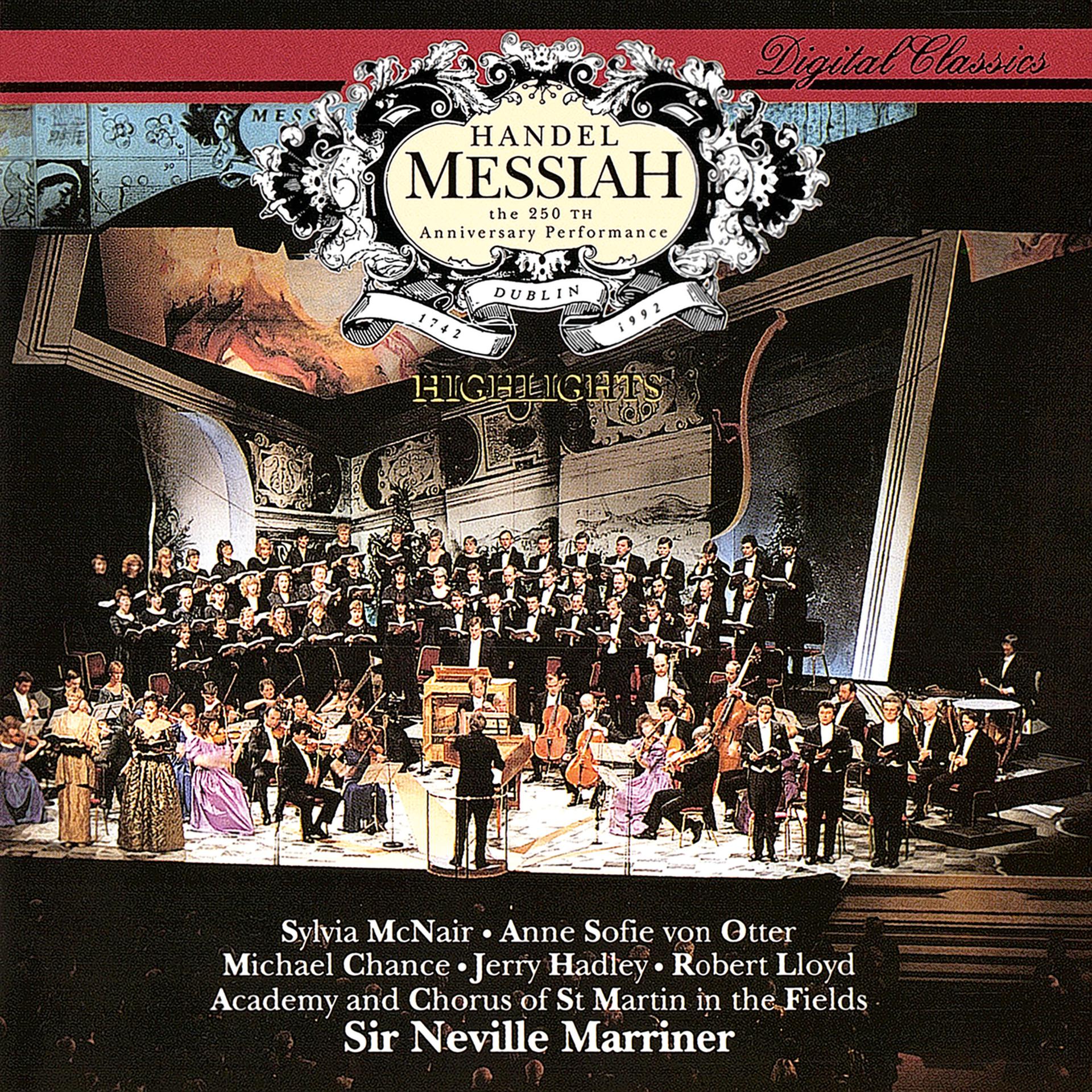 Постер альбома Handel: Messiah (Highlights)