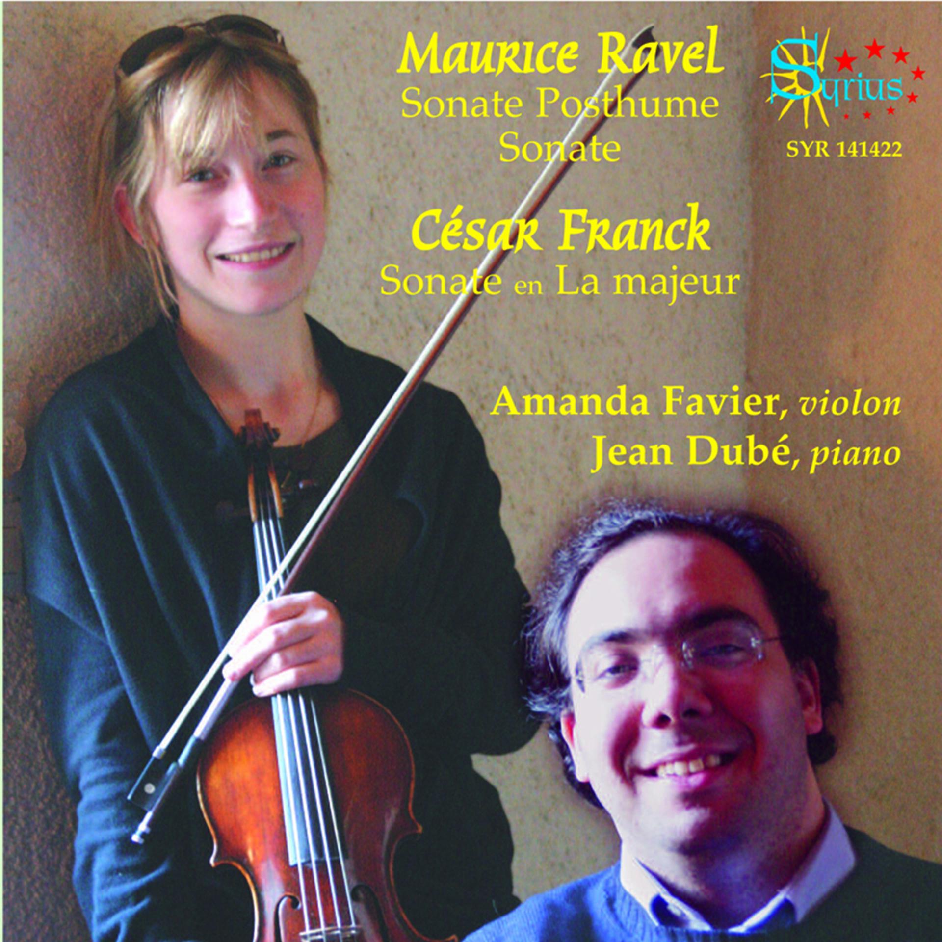 Постер альбома Sonates pour violon et piano