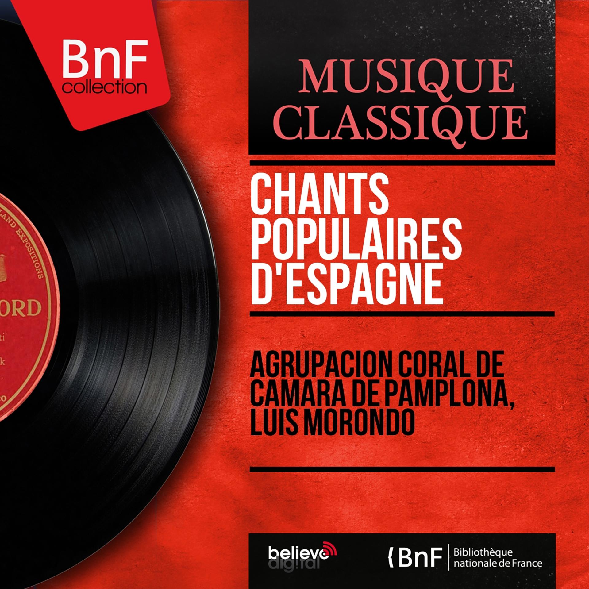 Постер альбома Chants populaires d'Espagne (Mono Version)