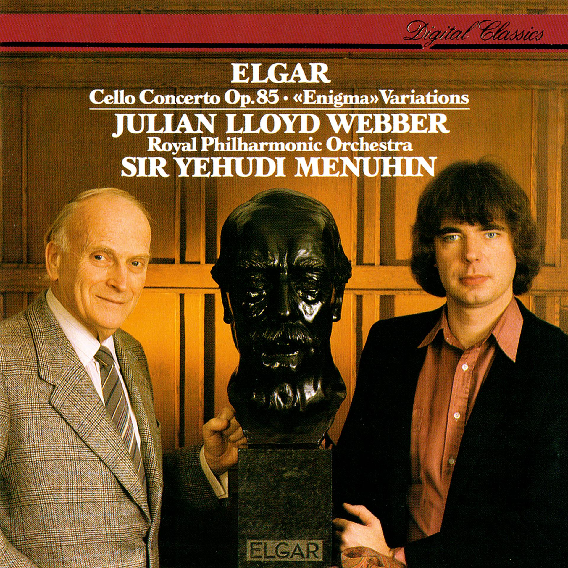 Постер альбома Elgar: Cello Concerto; Enigma Variations