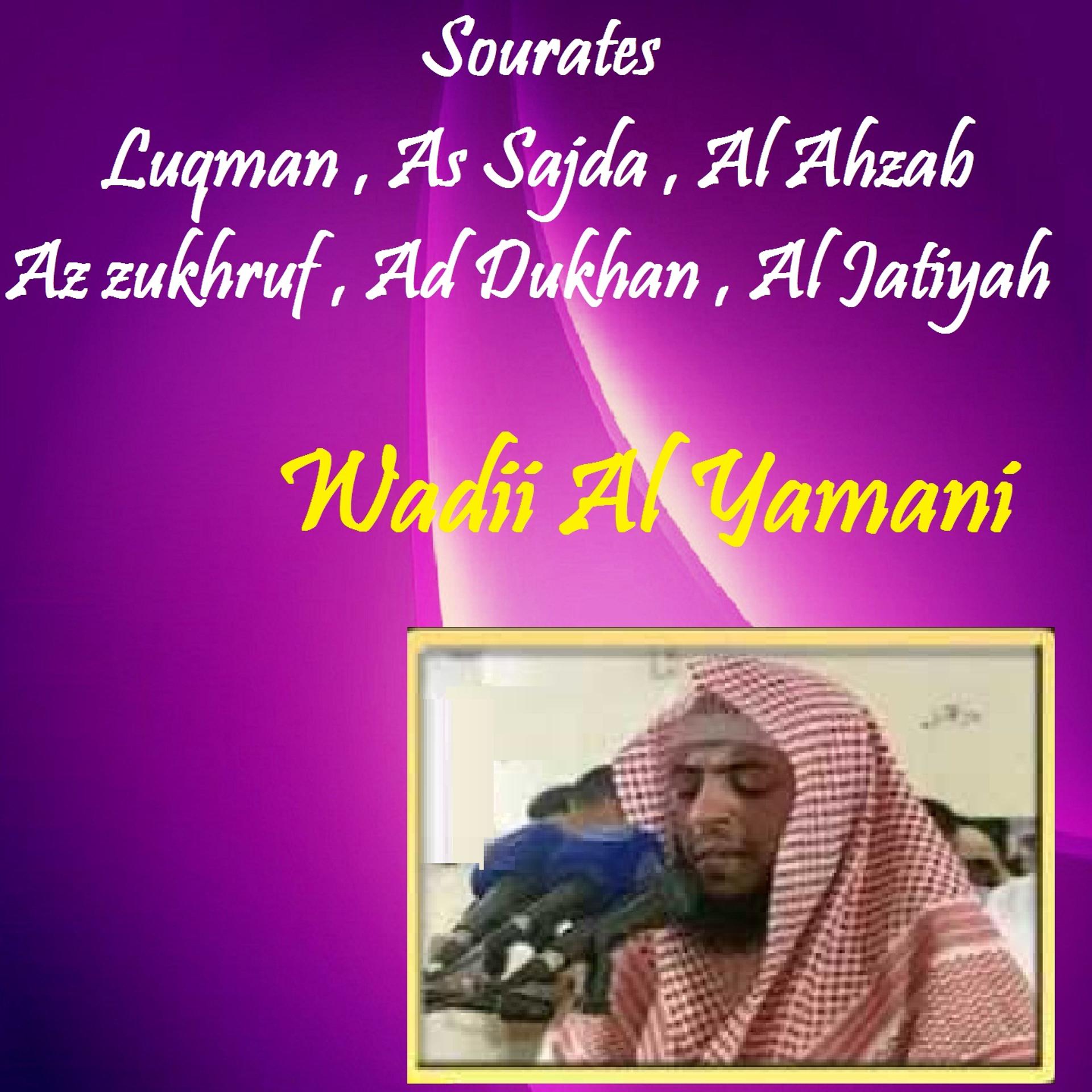 Постер альбома Sourates Luqman , As Sajda , Al Ahzab , Az zukhruf , Ad Dukhan , Al Jatiyah