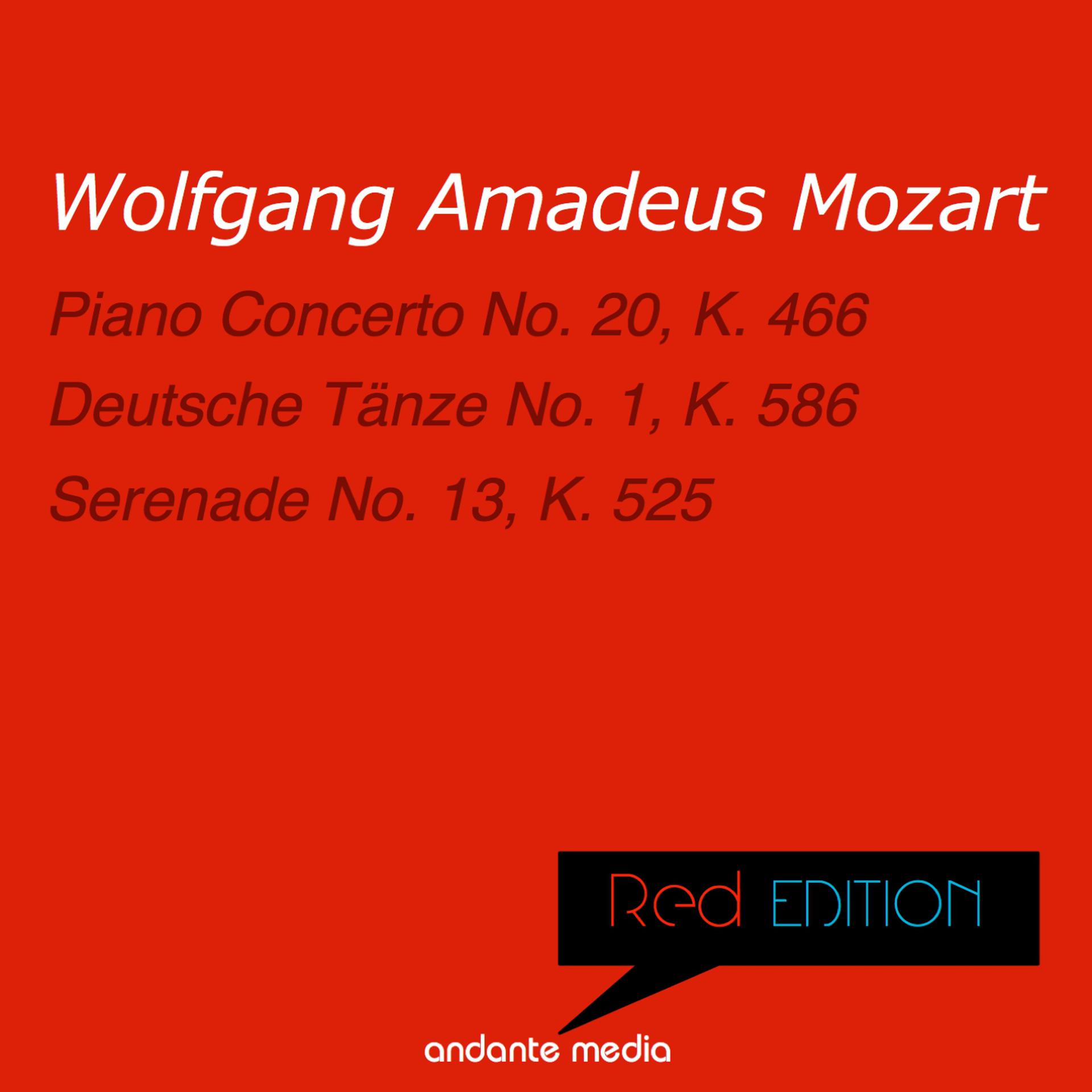 Постер альбома Red Edition - Mozart: Piano Concerto No. 20, K. 466 & Serenade No. 13, K. 525