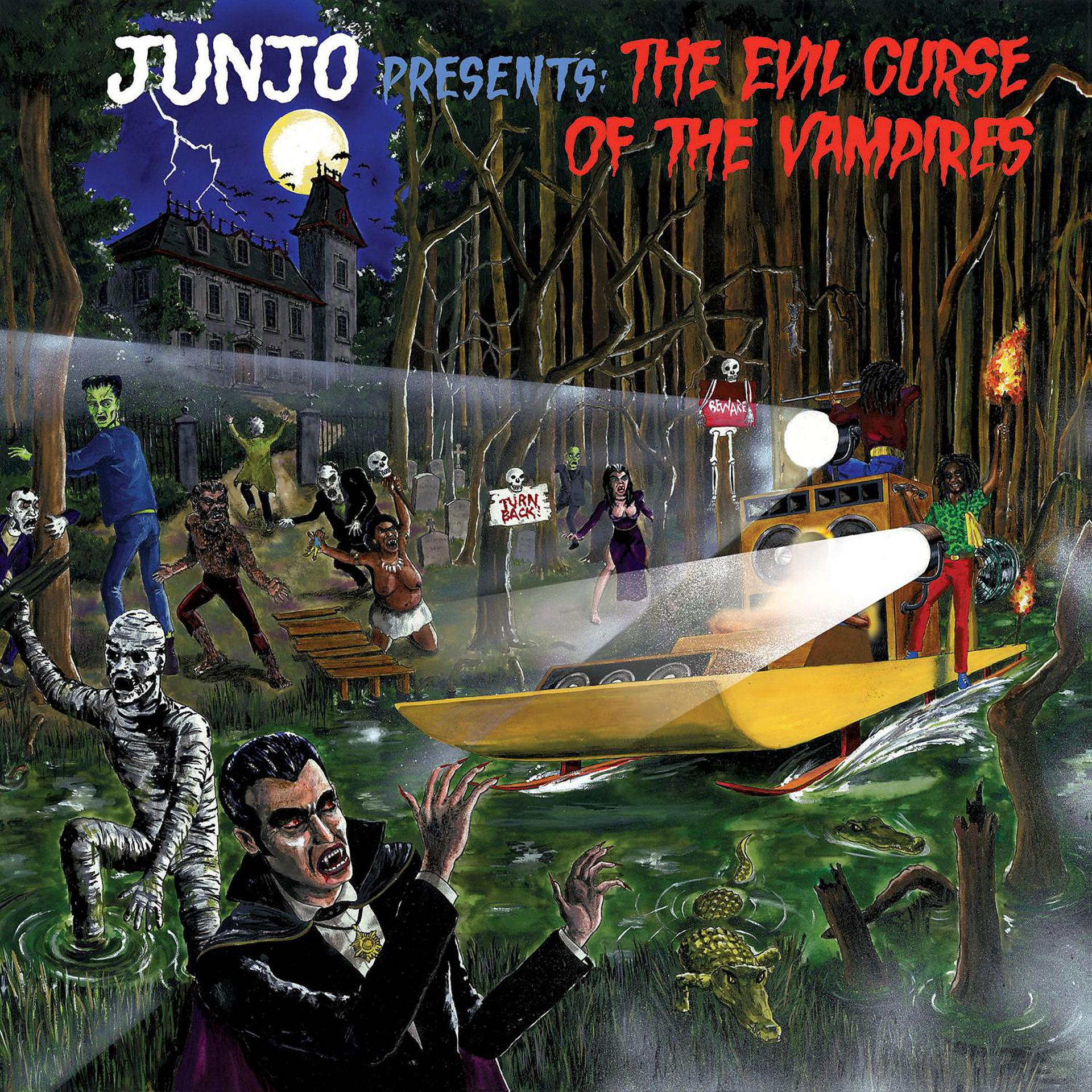 Постер альбома Junjo Presents: The Evil Curse Of The Vampires