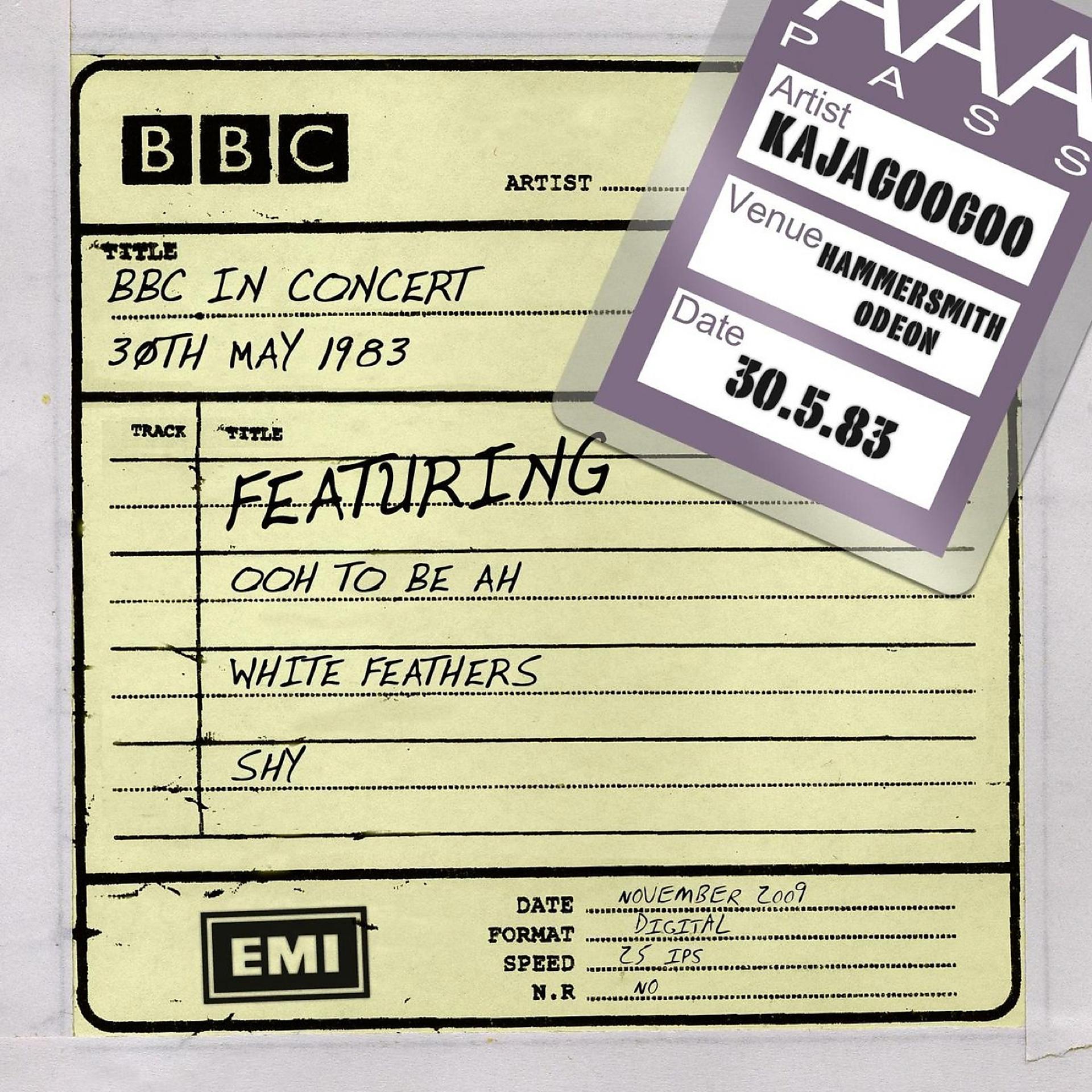 Постер альбома BBC In Concert [30th May 1983, Live at the Hammersmith Odeon] (30th May 1983, Live at the Hammersmith Odeon)